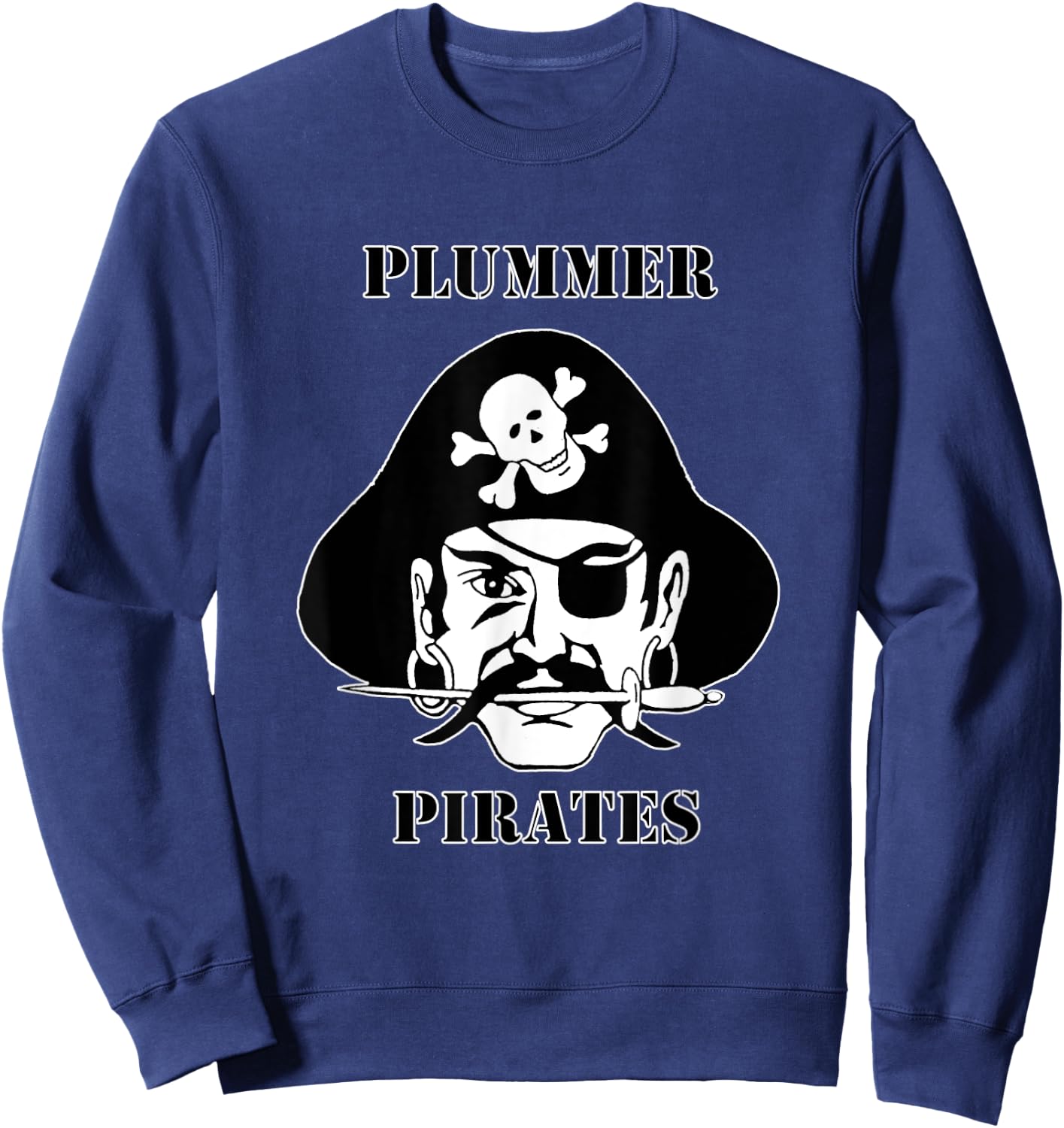 Pirate Wear Pirate Plummer Pirates Sweatshirt - Sweatshirt | Navy