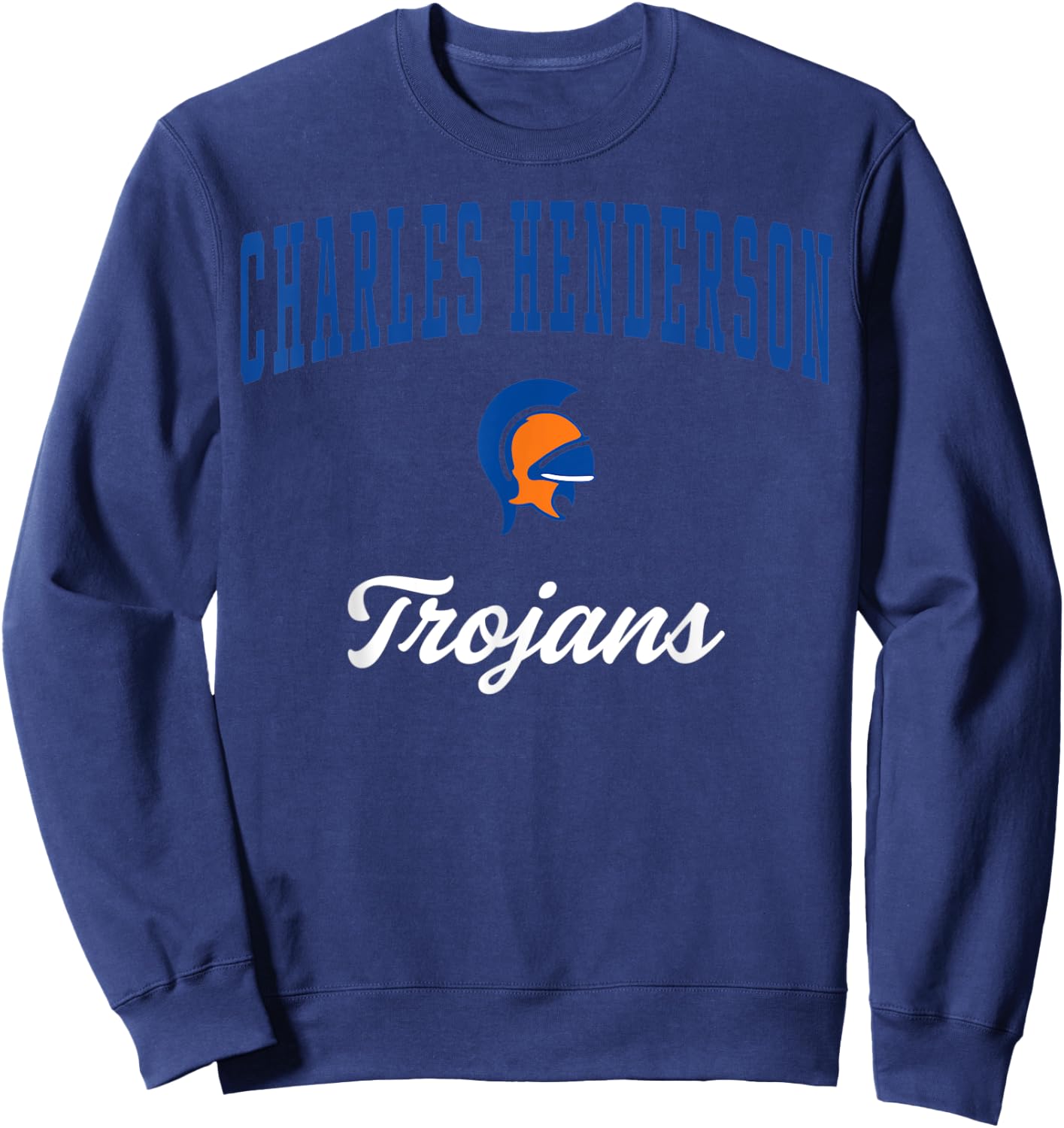 Charles Henderson High School Trojans C3 Sweatshirt - Sweatshirt | Navy