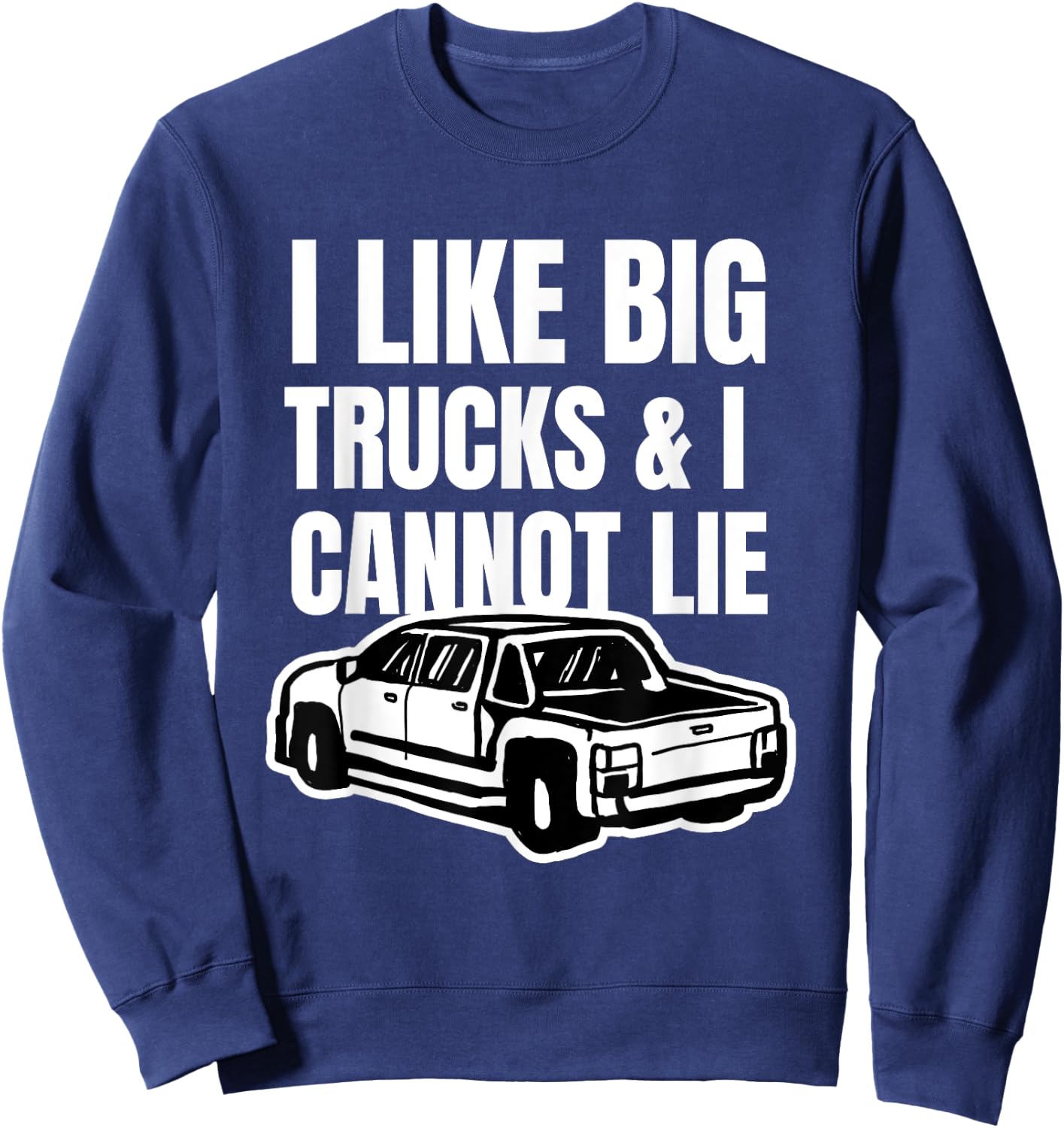 Pickup Truck Sweatshirt - Sweatshirt | Navy