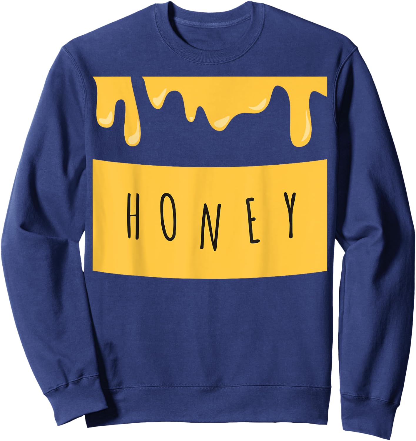 Honeypot Jar of Honey Costume for Halloween Sweatshirt - Sweatshirt | Navy