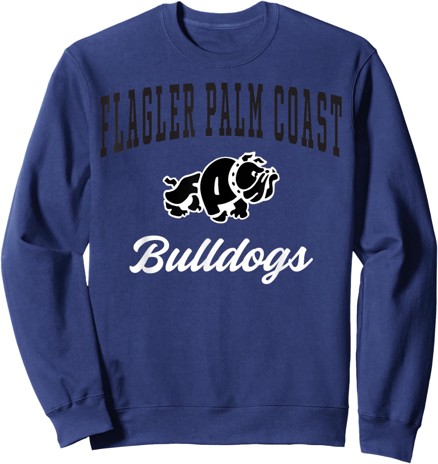 Flagler Palm Coast High School Bulldogs C3 Sweatshirt - Sweatshirt | Navy