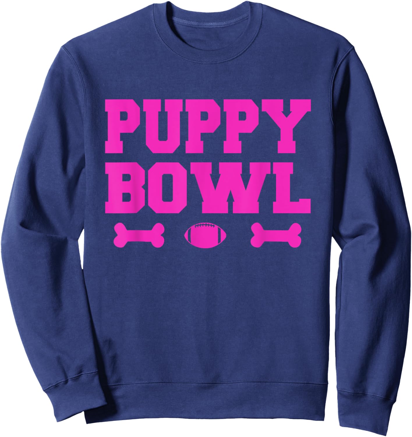 Puppy Bowl Football T Shirt Sweatshirt - Sweatshirt | Navy