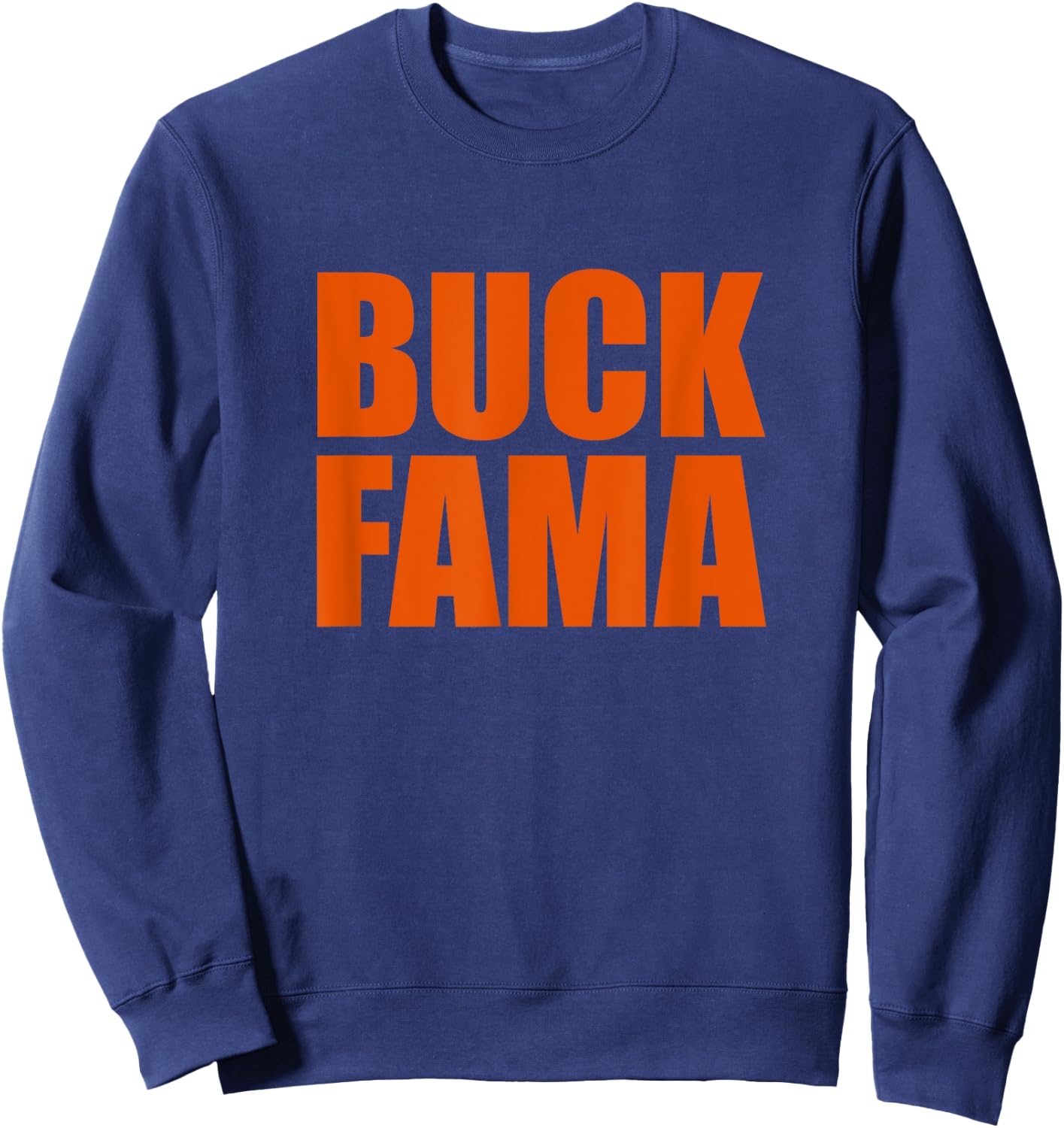 Buck Fama Football Rivalry Sweatshirt - Sweatshirt | Navy