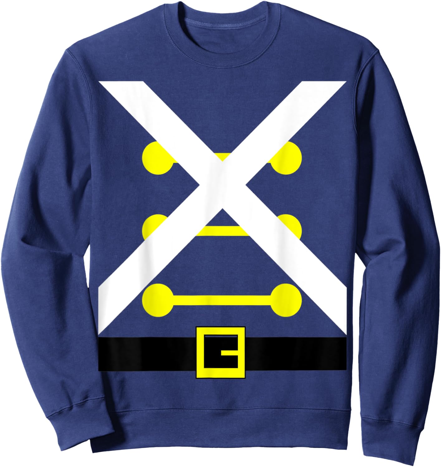 Christmas Toy Soldier Costume Adult Youth Sweatshirt - Sweatshirt | Navy