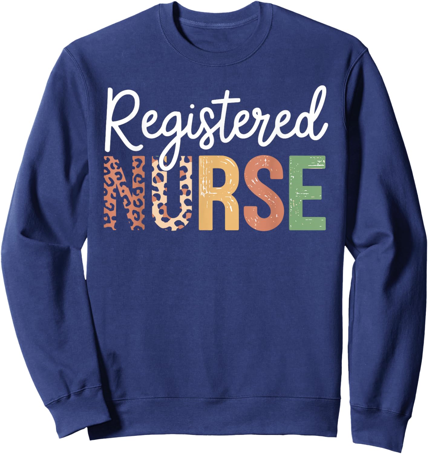 Registered Nurse Sweatshirt - Sweatshirt | Navy