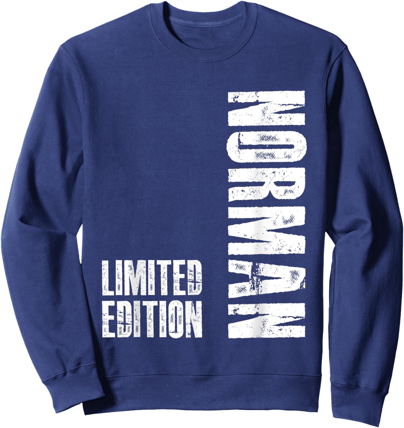 Limited Edition Norman Gifts - Funny Norman Sweatshirt - Sweatshirt | Navy