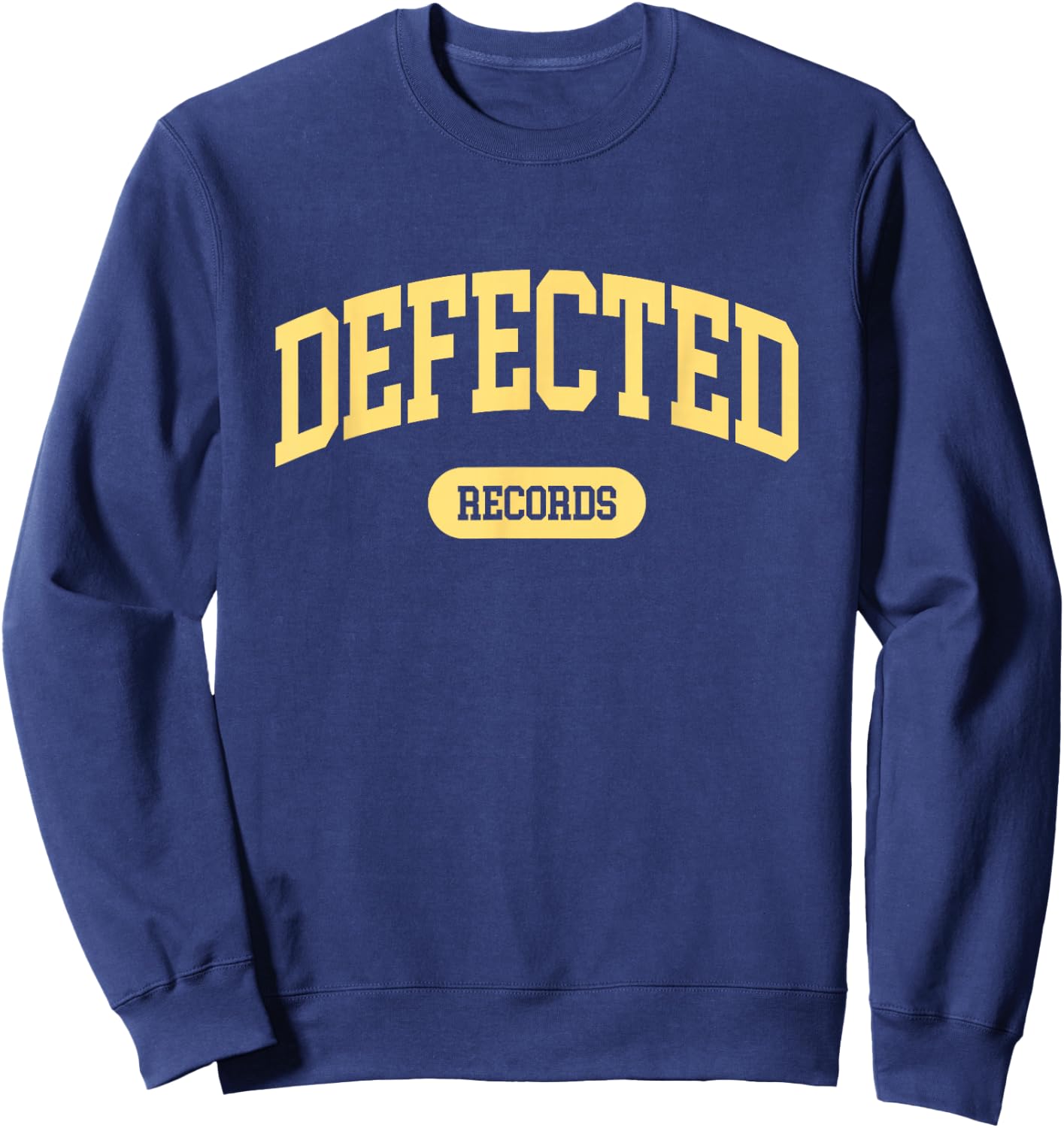 Defected Records Varsity Style Sweatshirt - Sweatshirt | Navy
