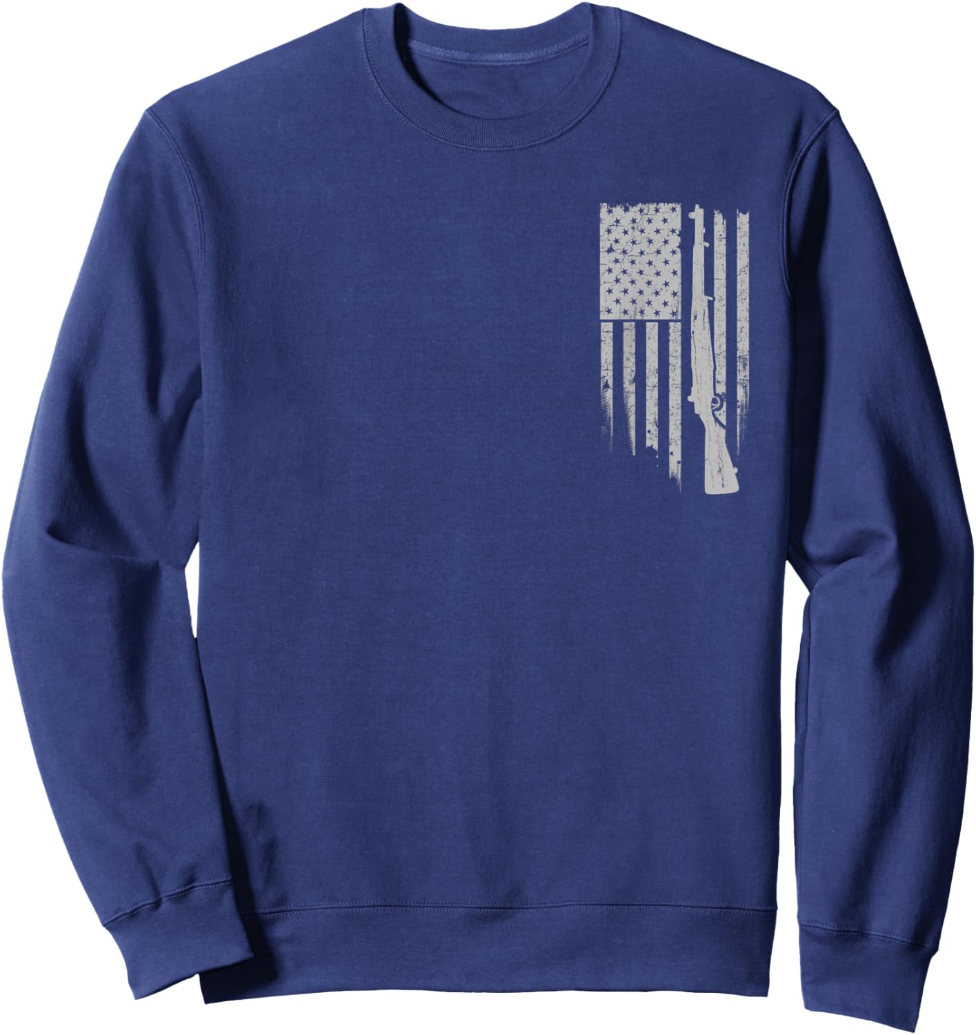 M1 Garand Stars & Stripes Sweatshirt - Sweatshirt | Navy