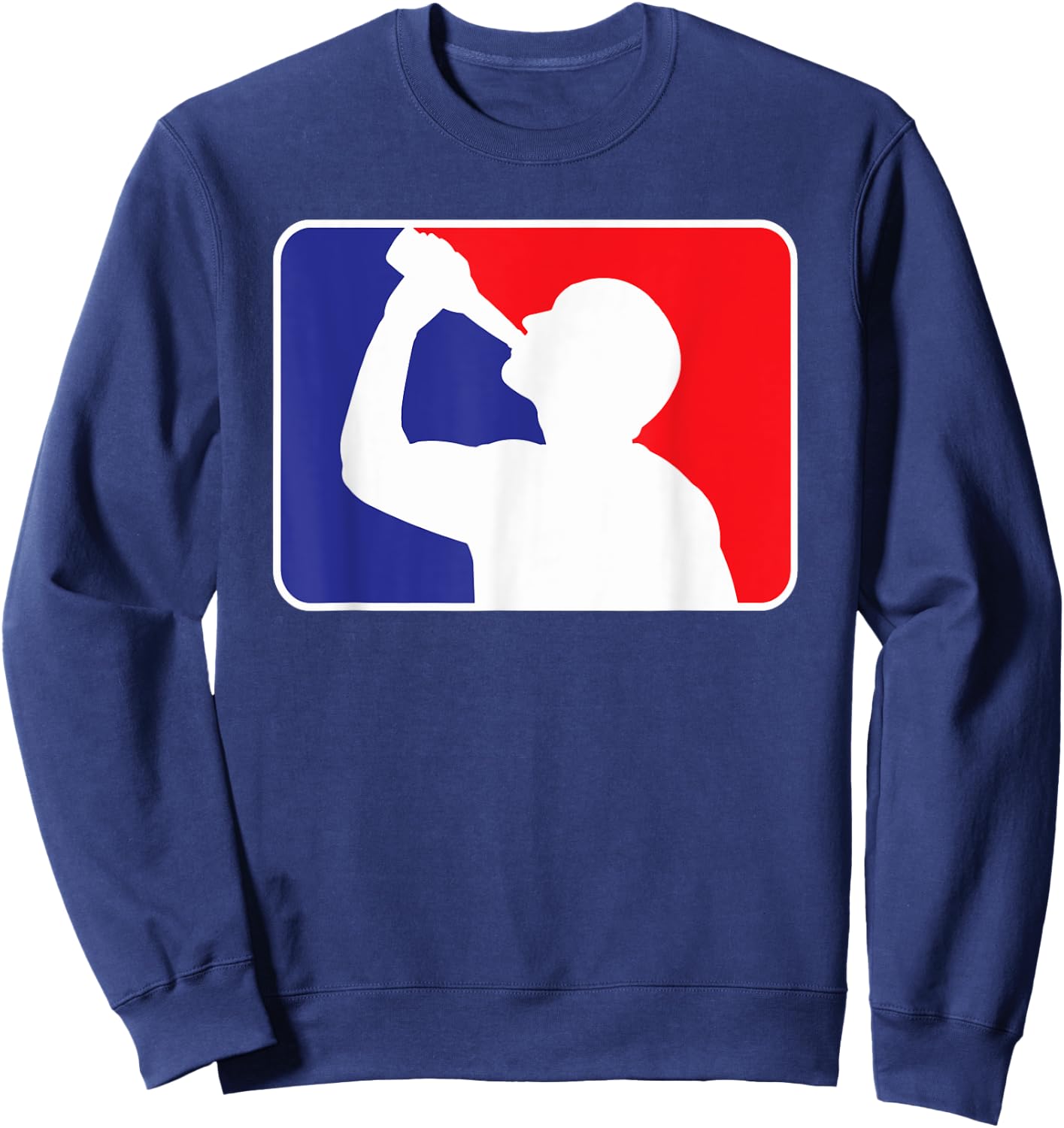 Major League Drinking Shirt. Sweatshirt - Sweatshirt | Navy