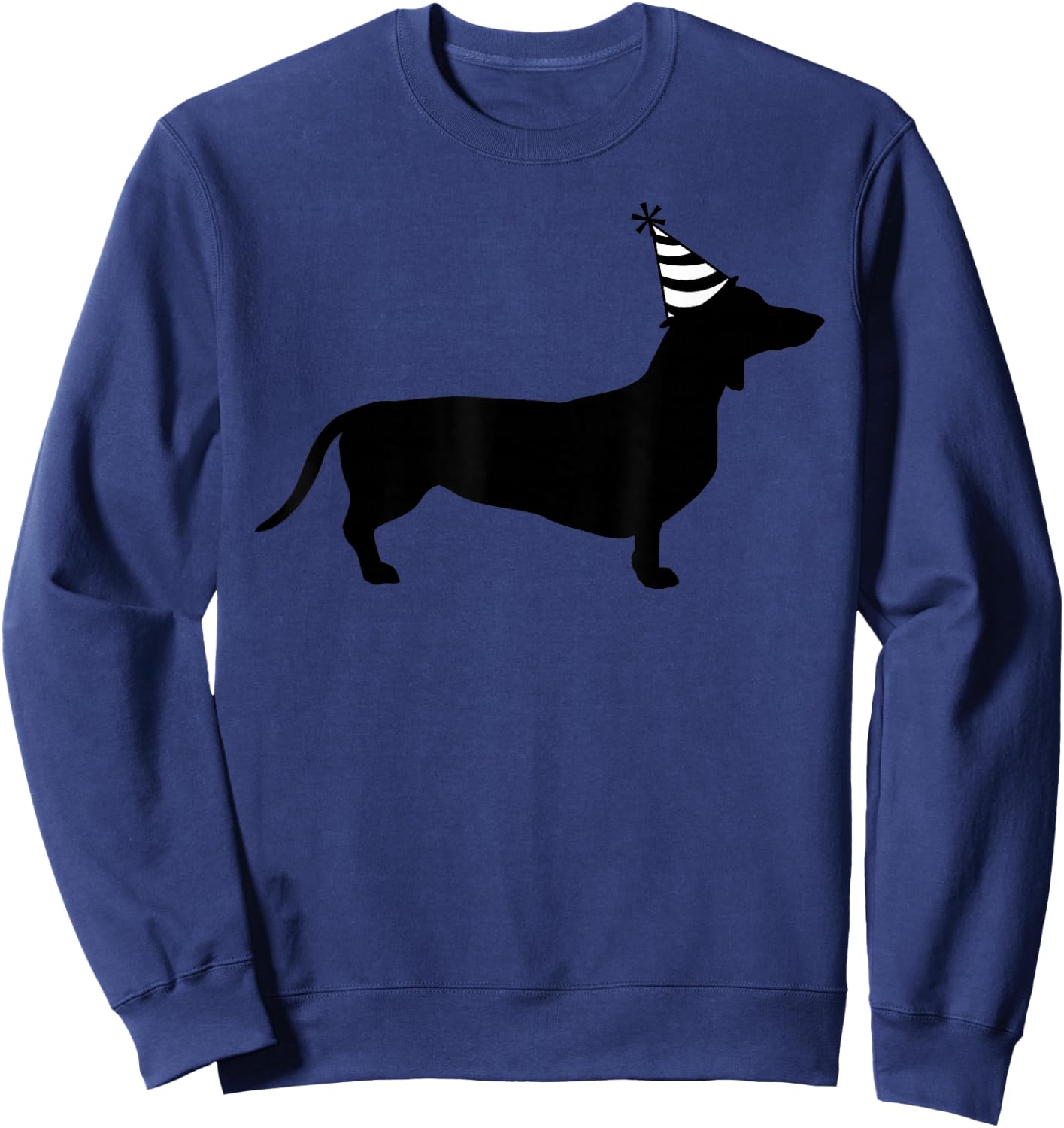 Dachshund Wiener Dog Party Sweatshirt - Sweatshirt | Navy