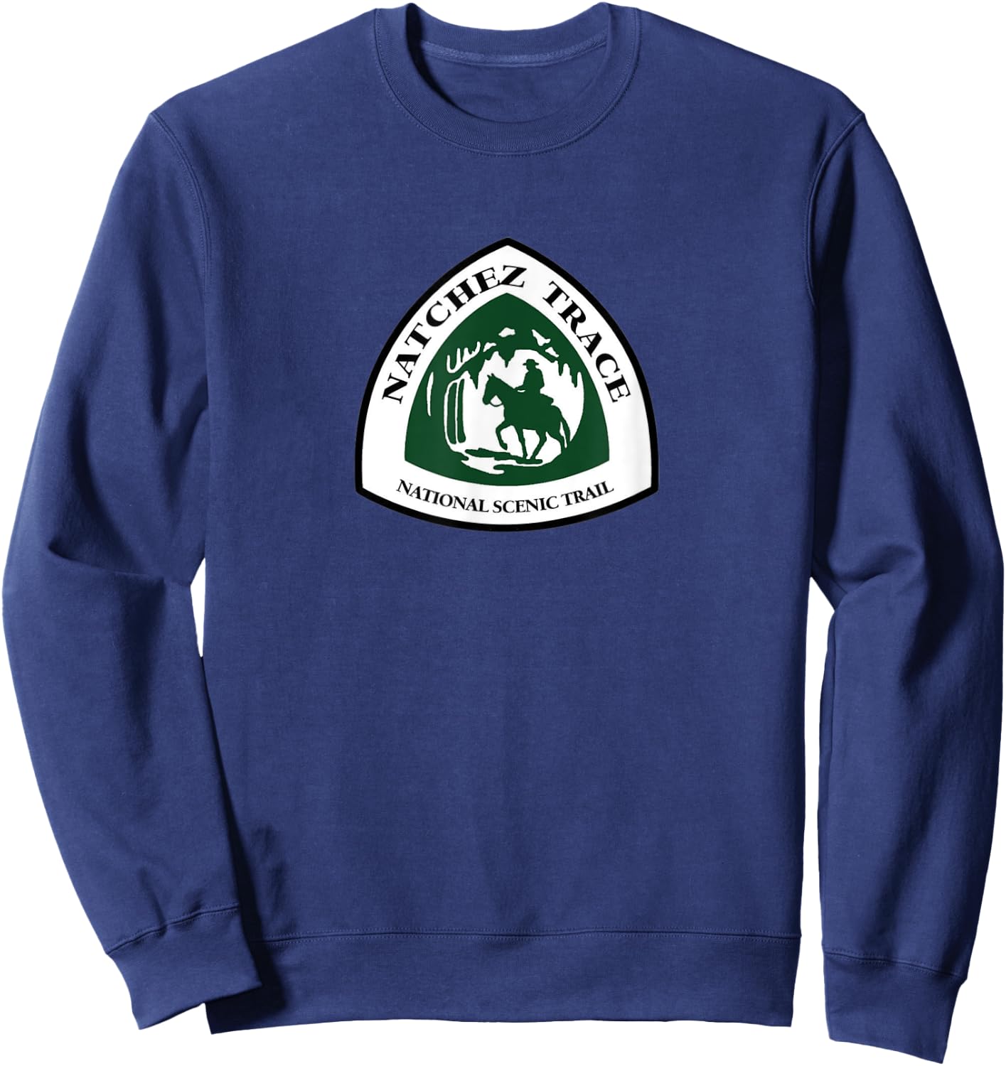 National Scenic Trail Shirt - Natchez Trace Trail Sweatshirt - Sweatshirt | Navy