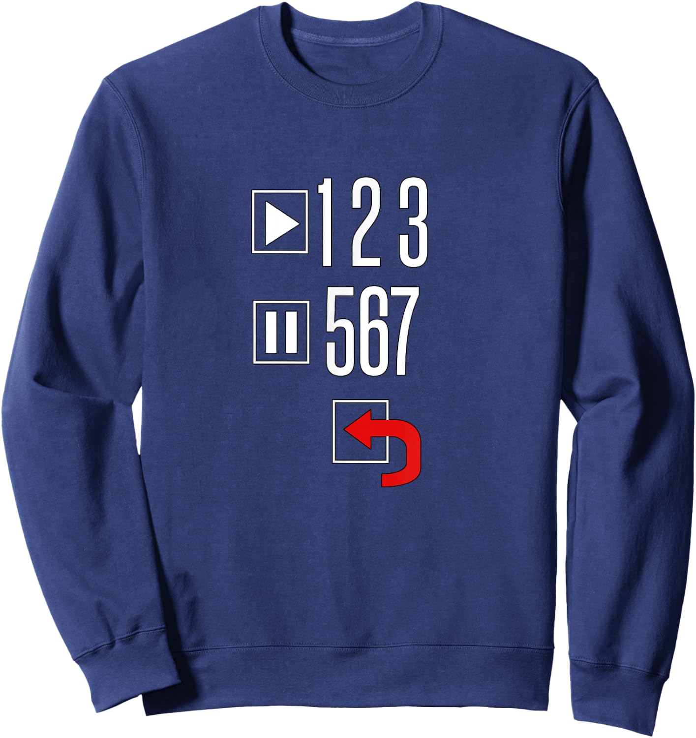 Funny Dancing Food I Salsa Dance Sweatshirt - Sweatshirt | Navy