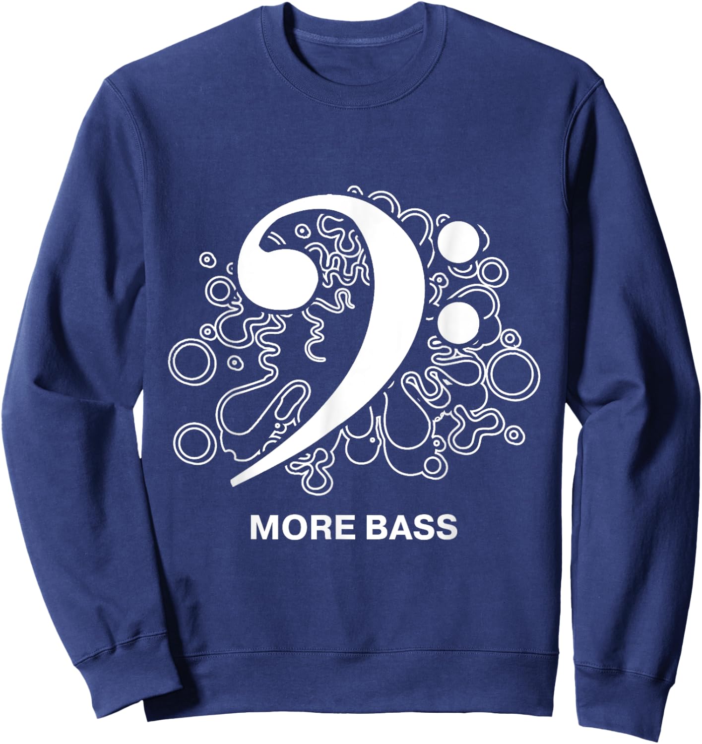 More Bass Sweatshirt - Sweatshirt | Navy