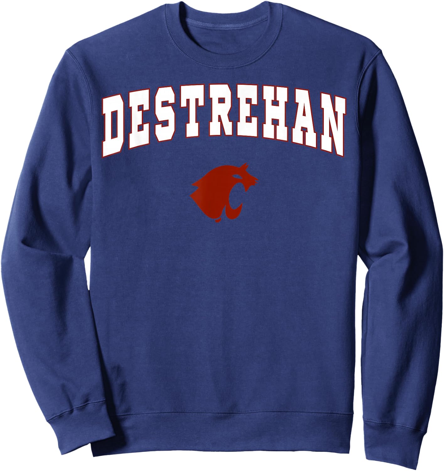 Destrehan High School Wildcats C2 Sweatshirt - Sweatshirt | Navy