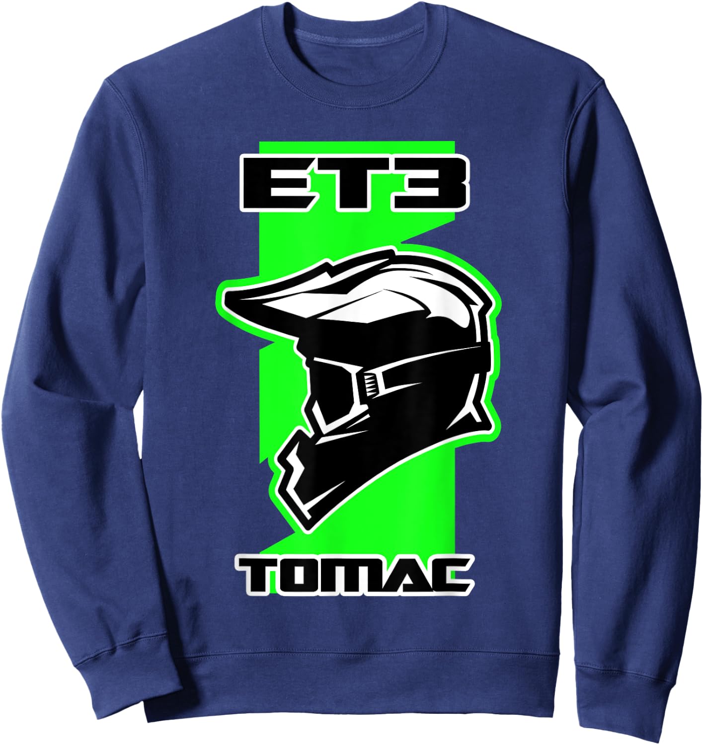 Tomac Dirt Bike Racing Sweatshirt - Sweatshirt | Navy