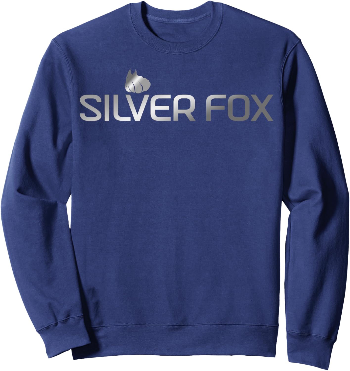 Silver Fox Gray Hair Don't Care Shirt Sweatshirt - Sweatshirt | Navy