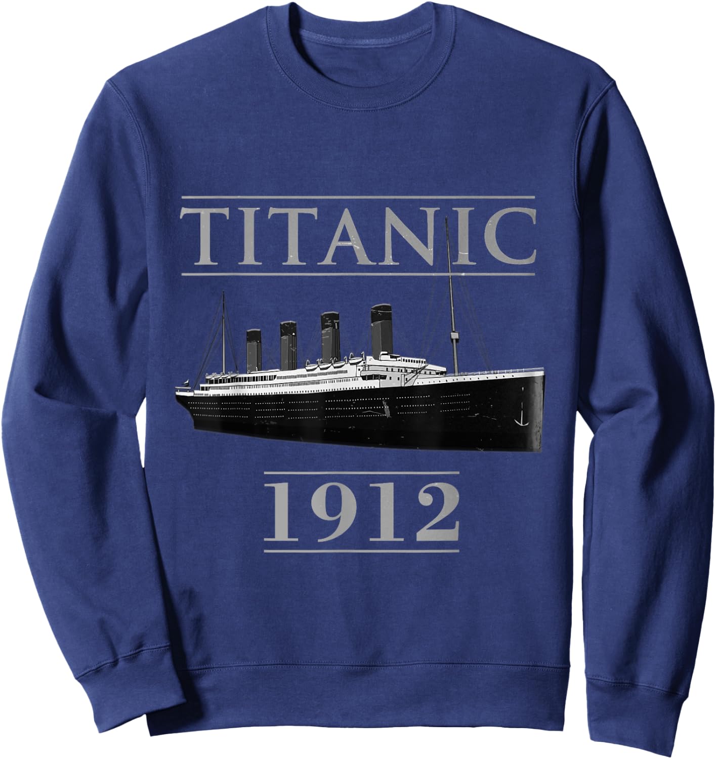 Titanic Youth Voyage Famous RMS Titanic 1912 Shirt Sweatshirt - Sweatshirt | Navy