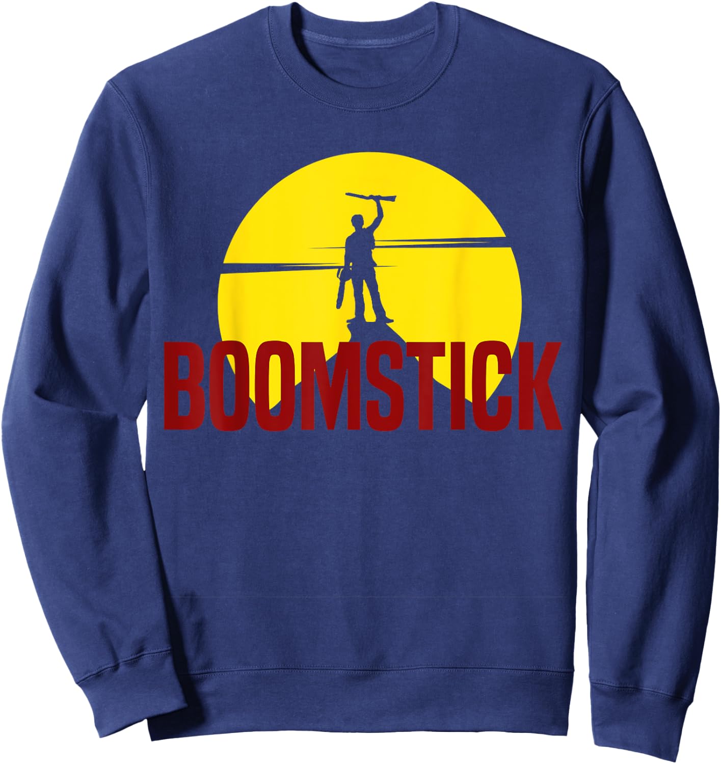 This Is My Boomstick Shotgun Dead Red Evil Sweatshirt - Sweatshirt | Navy