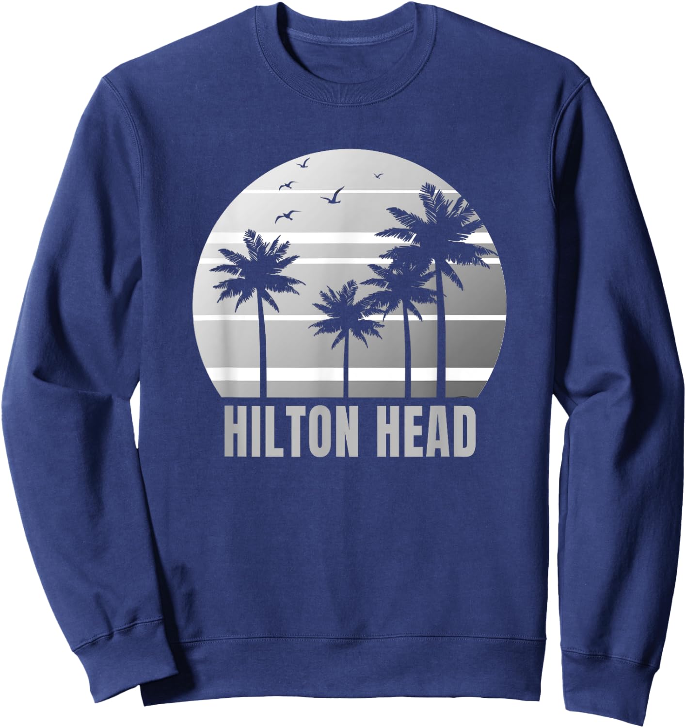 Hilton Head Island South Carolina Vacation Sweatshirt - Sweatshirt | Navy