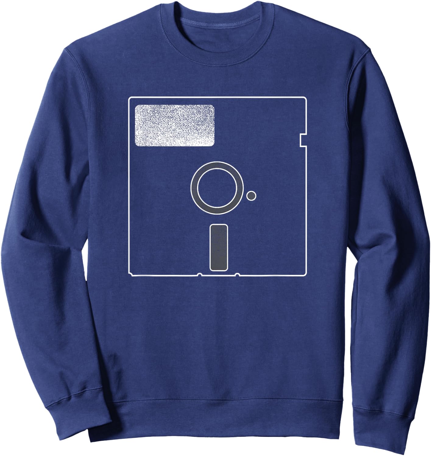 Floppy Disk Sweatshirt - Sweatshirt | Navy
