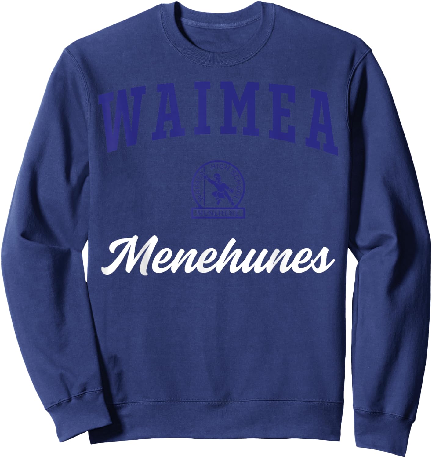 Waimea High School Menehunes Sweatshirt - Sweatshirt | Navy