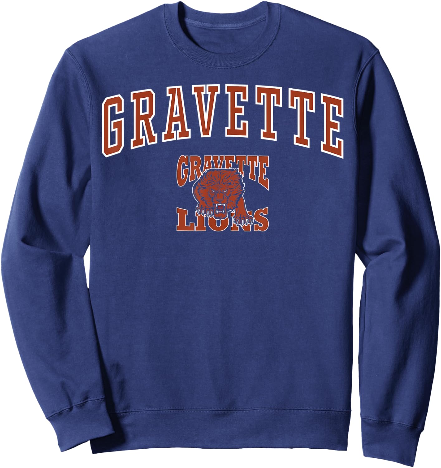 Gravette High School Lions C1 Sweatshirt - Sweatshirt | Navy