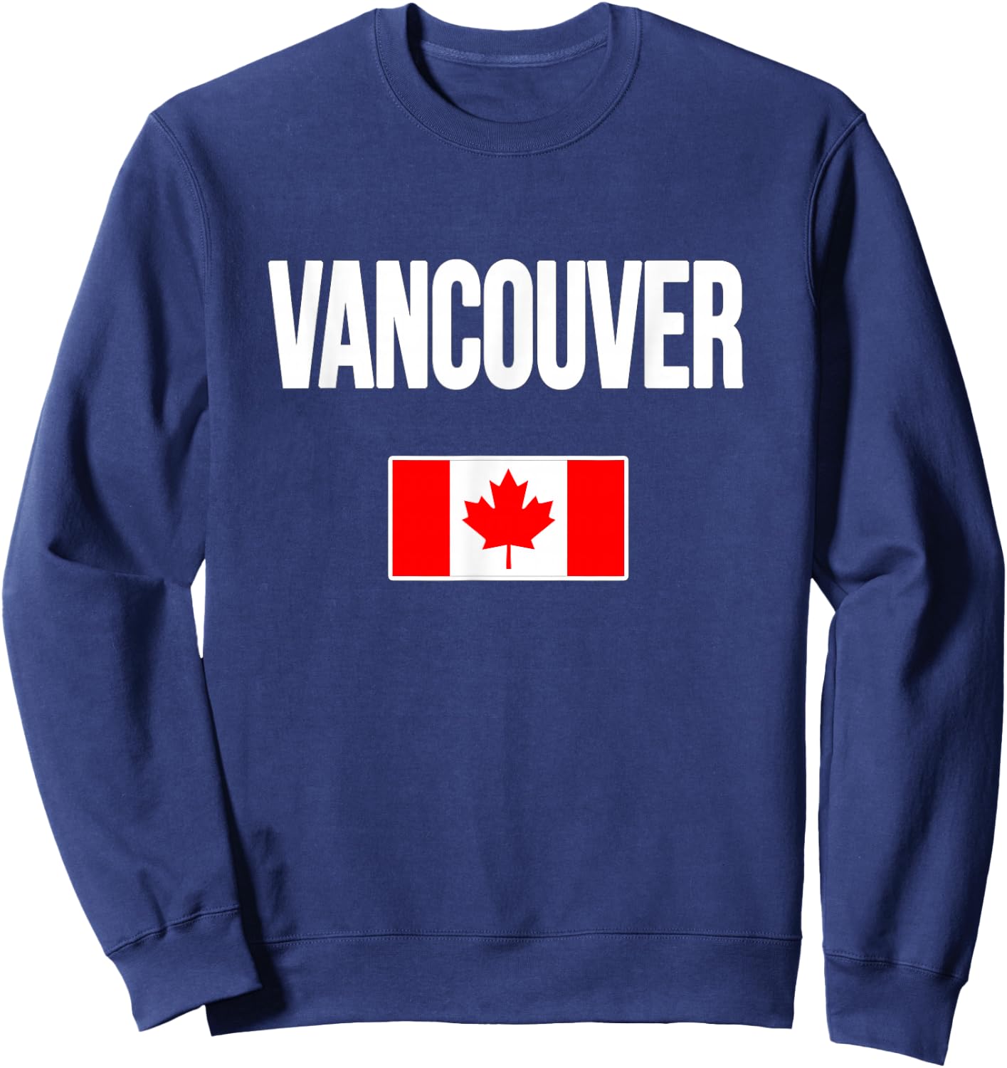 Vancouver Canada Sweatshirt - Sweatshirt | Navy