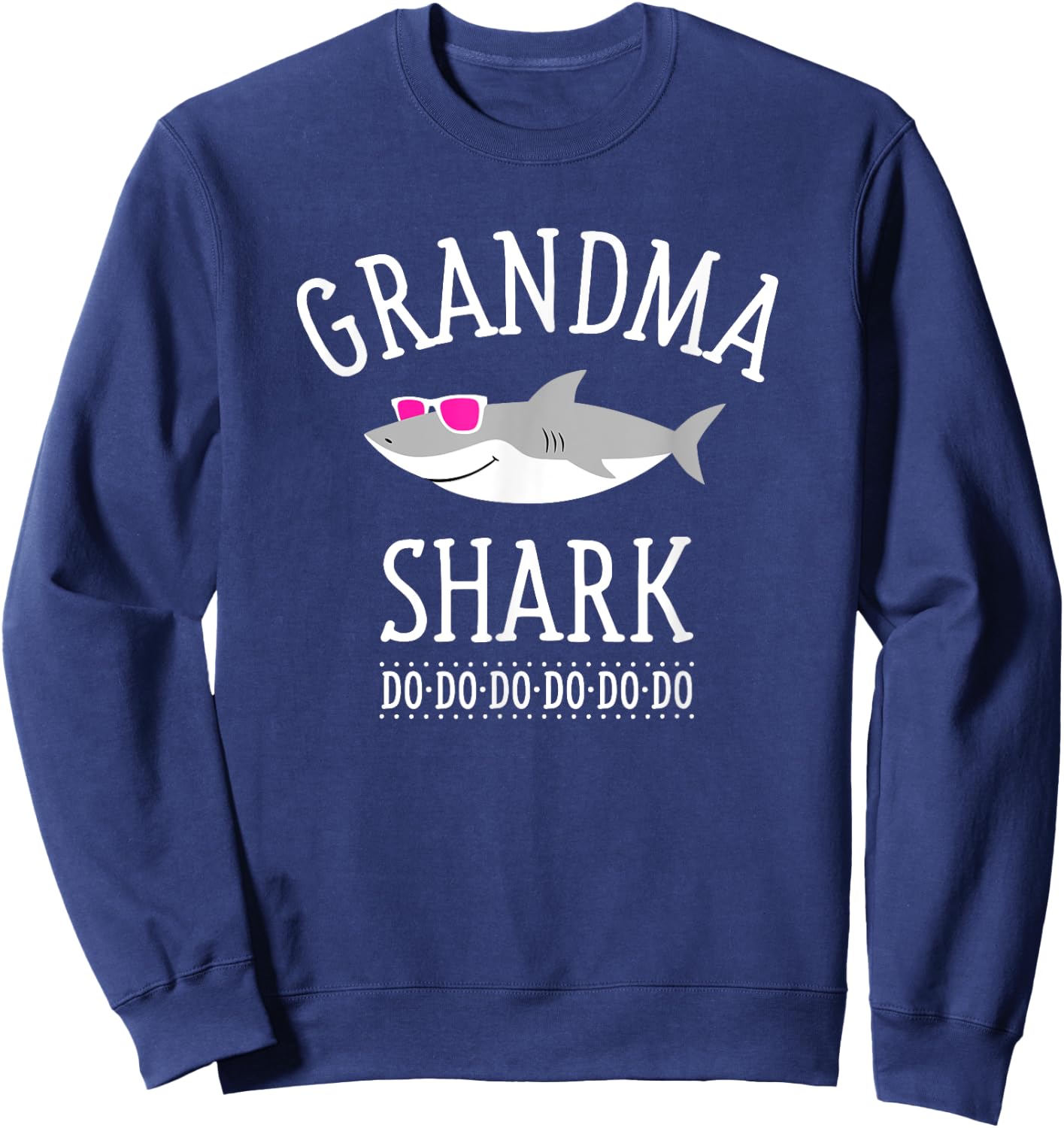 Grandma Shark Sweatshirt - Sweatshirt | Navy