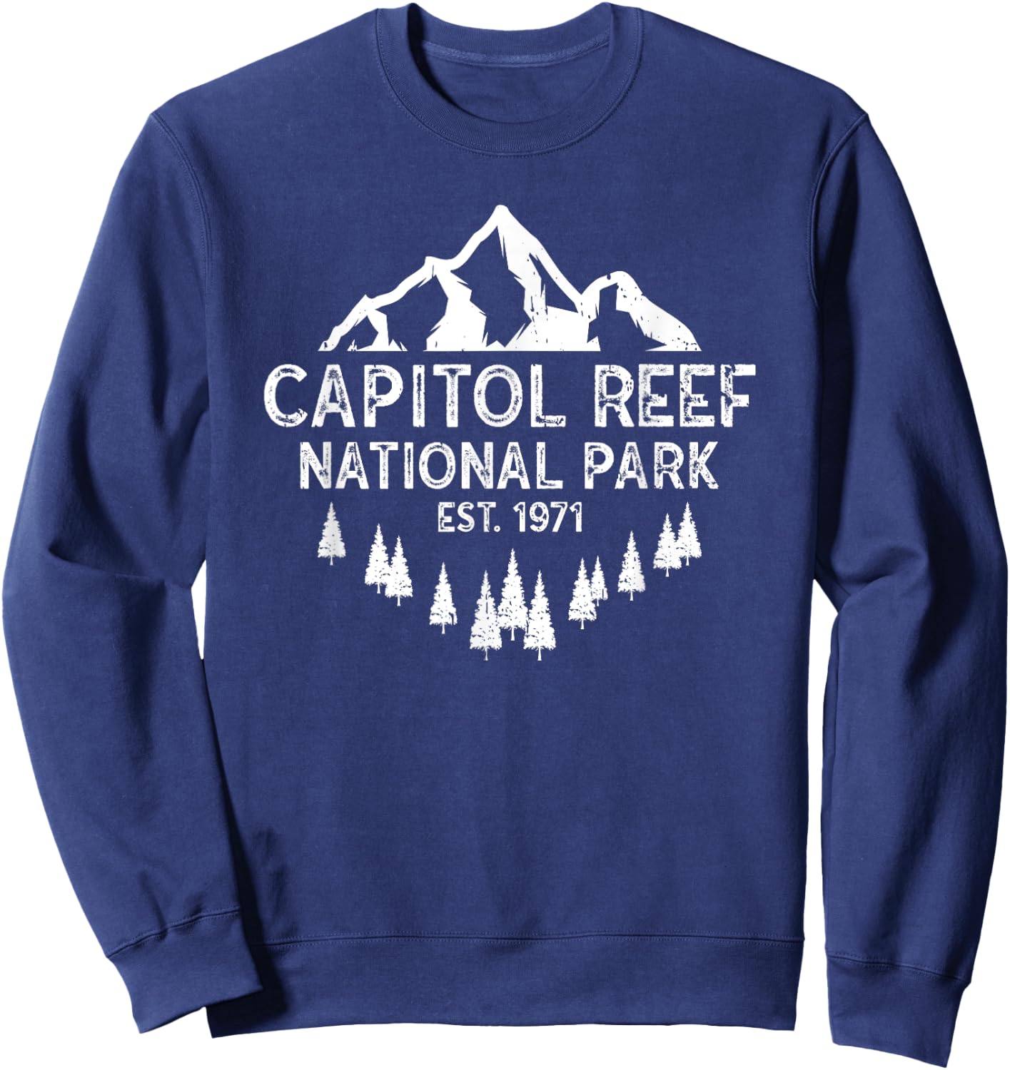 Capitol Reef National Park Sweatshirt - Sweatshirt | Navy