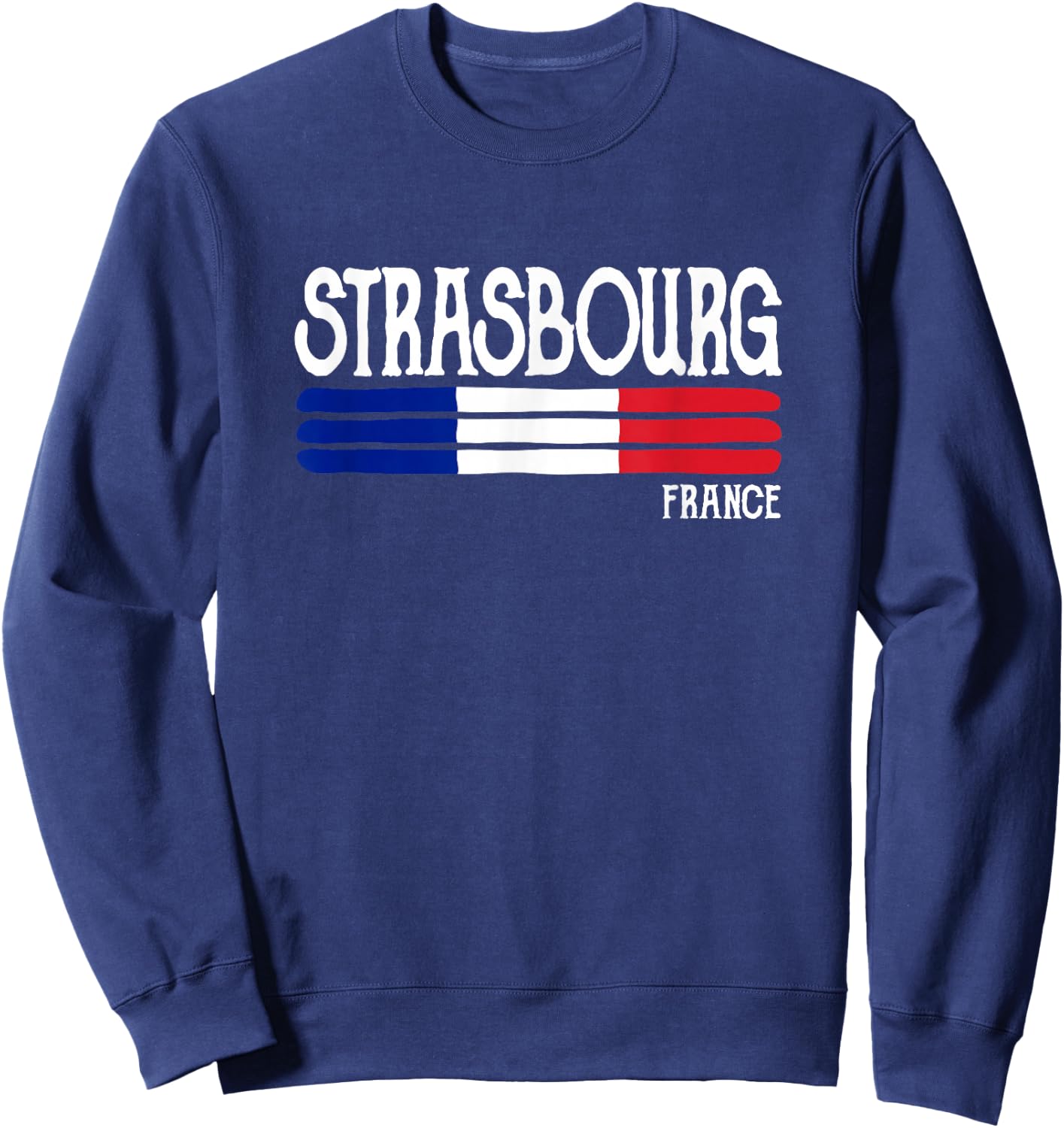 Strasbourg France Souvenir Gift Sweatshirt - Sweatshirt | Navy