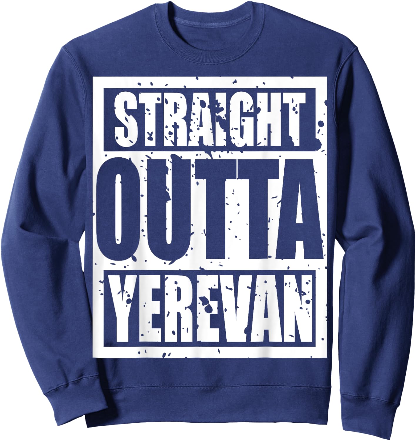 Straight Outta Yerevan Sweatshirt - Sweatshirt | Navy
