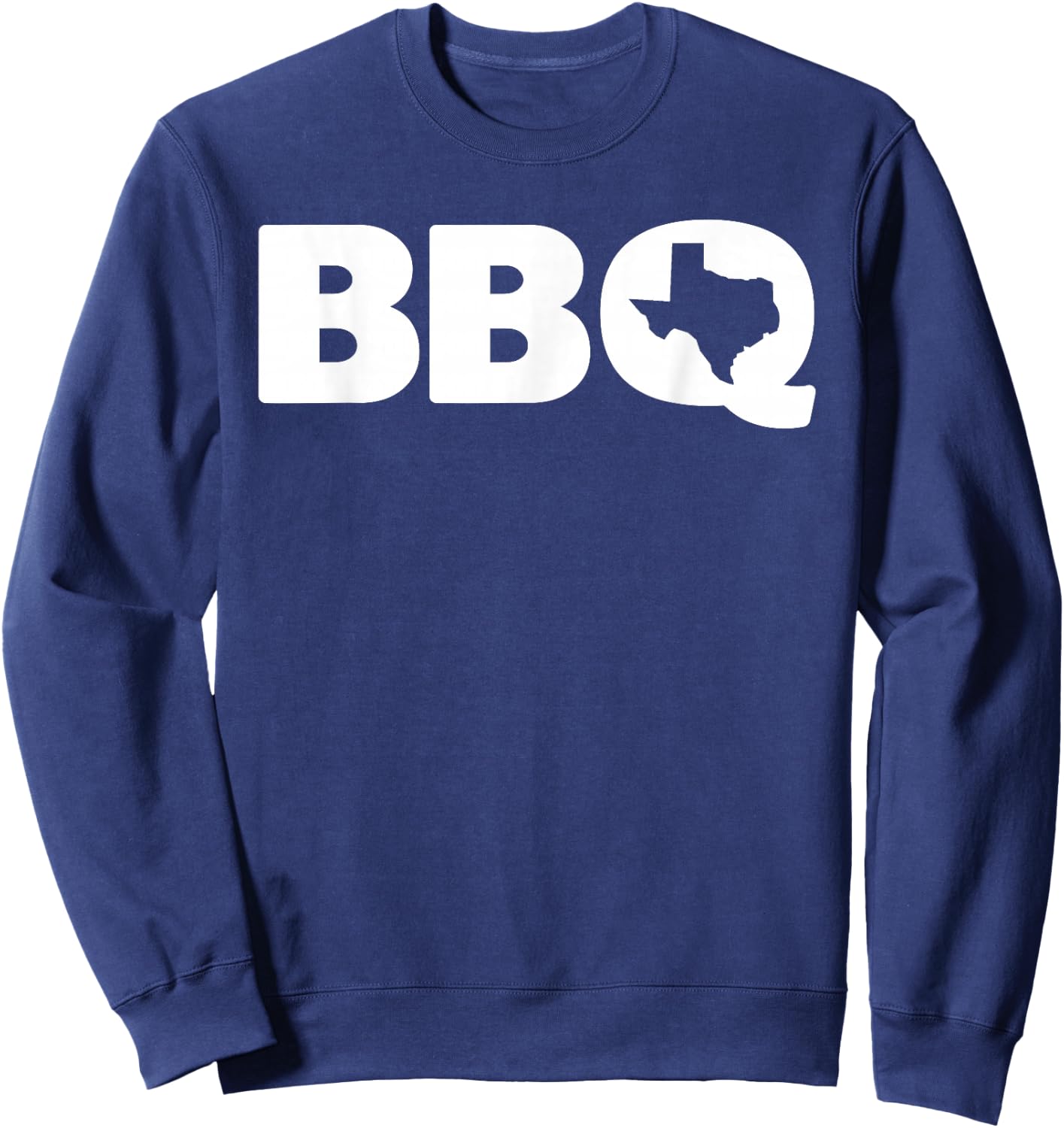 Texas BBQ Sweatshirt - Sweatshirt | Navy