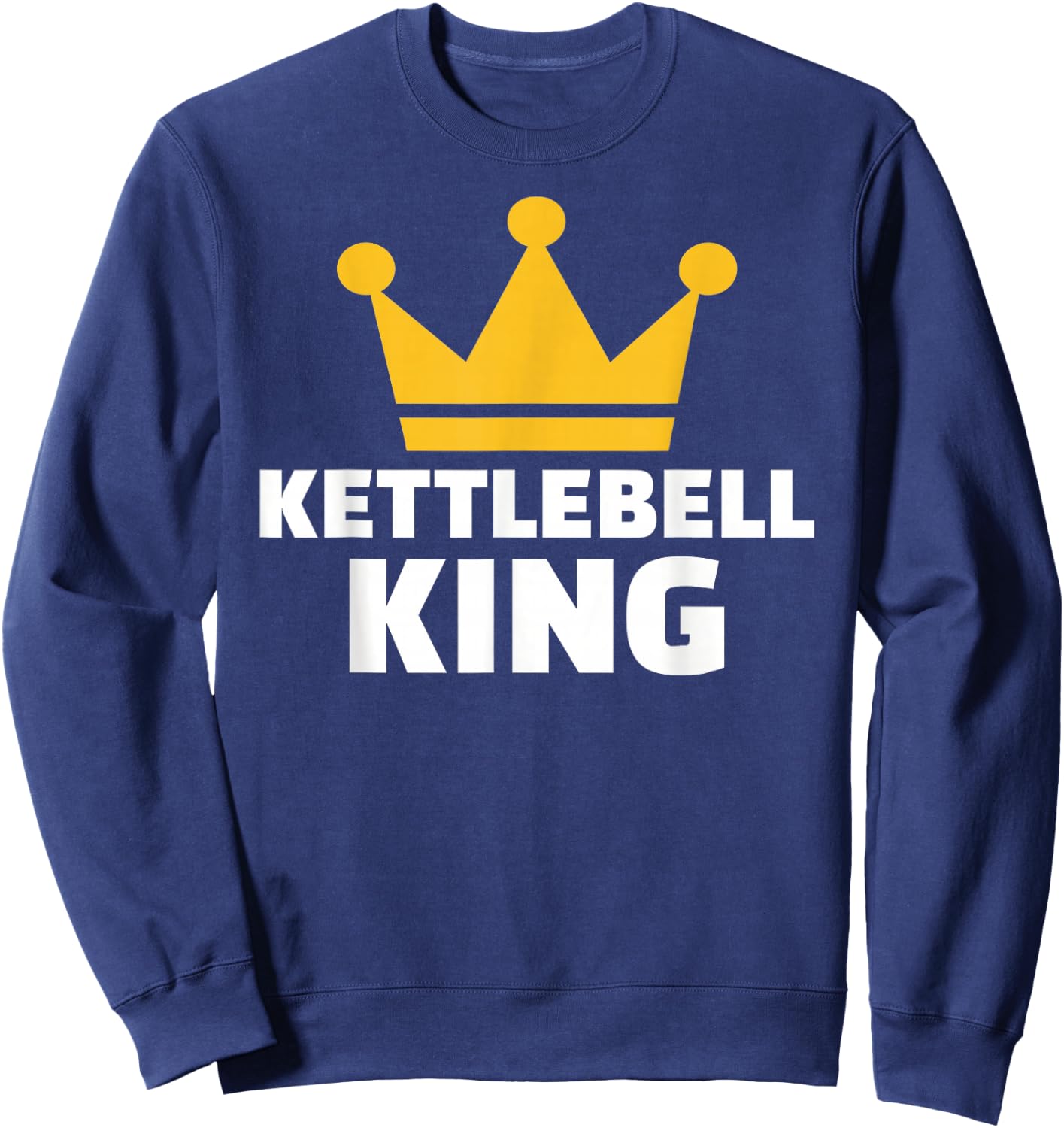 Kettlebell king Sweatshirt - Sweatshirt | Navy