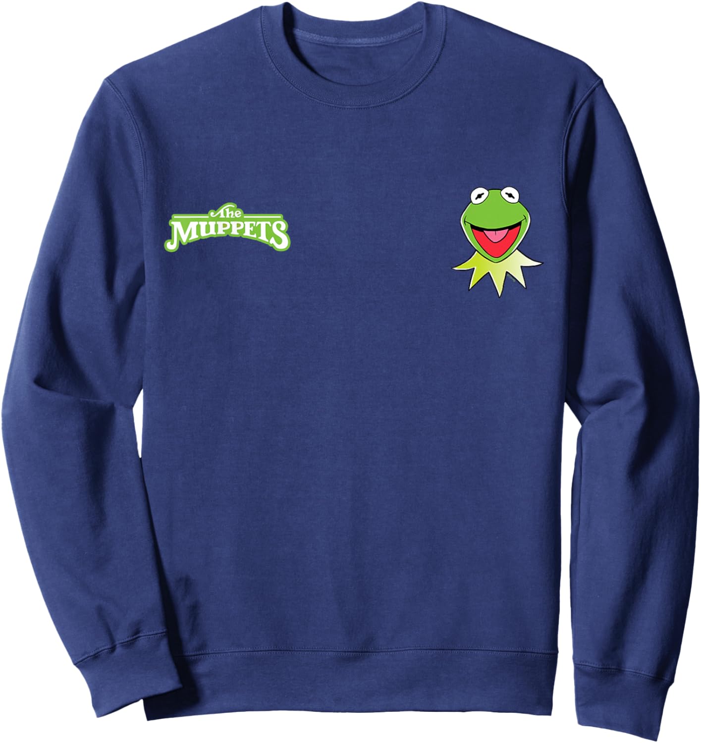 Disney The Muppets Kermit the Frog #55 2-Sided Soccer Jersey Sweatshirt - Sweatshirt | Navy