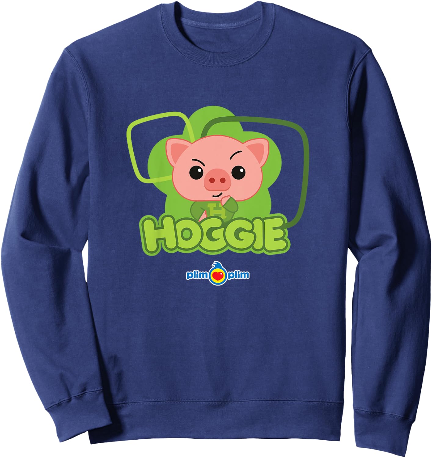 Plim Plim The Kindness Hero - Colourful designs for children Sweatshirt - Sweatshirt | Navy