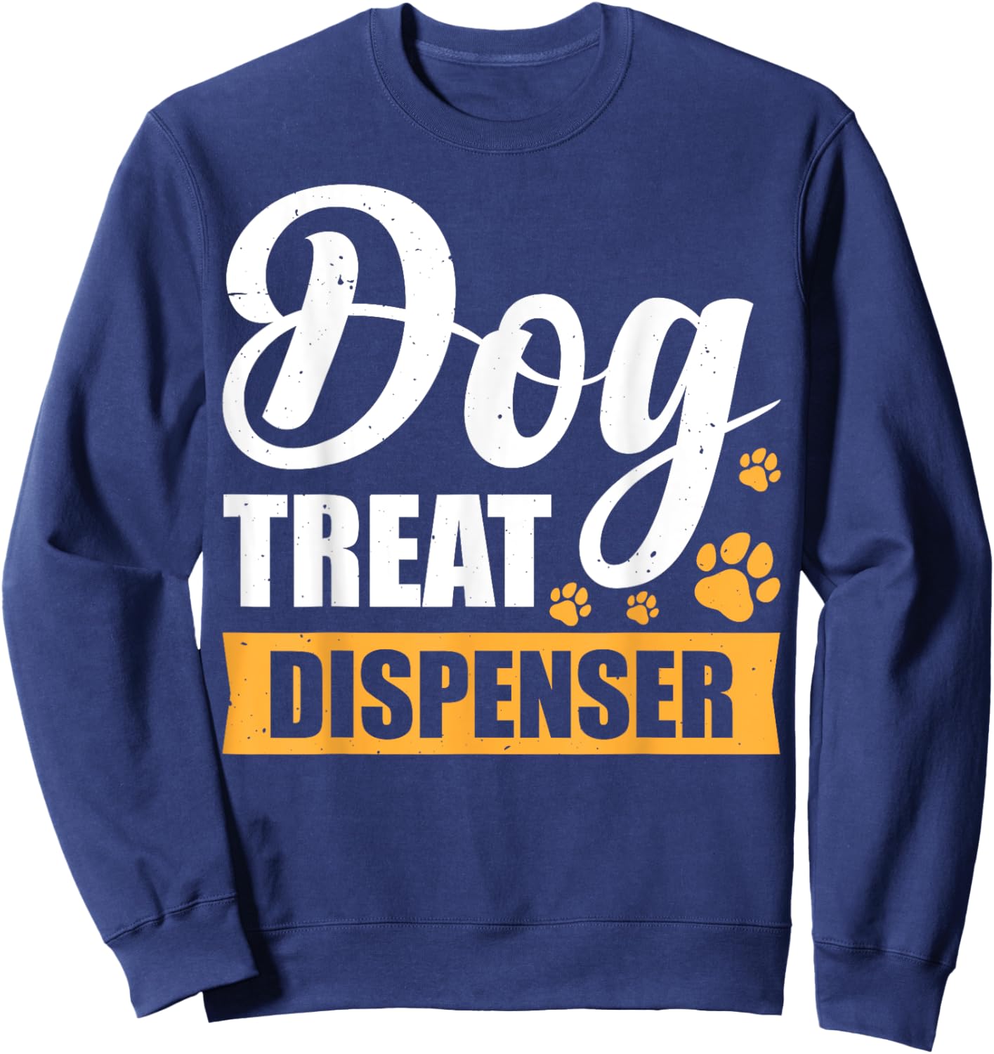 Dog Treat Dispenser Men Women Sweatshirt - Sweatshirt | Navy