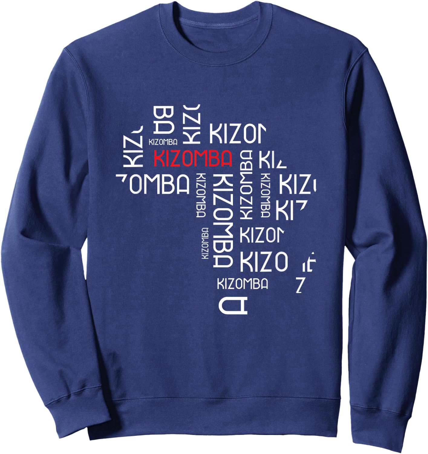 Kizomba Africa Dance Lover Beautiful Cute Funny Sweatshirt - Sweatshirt | Navy
