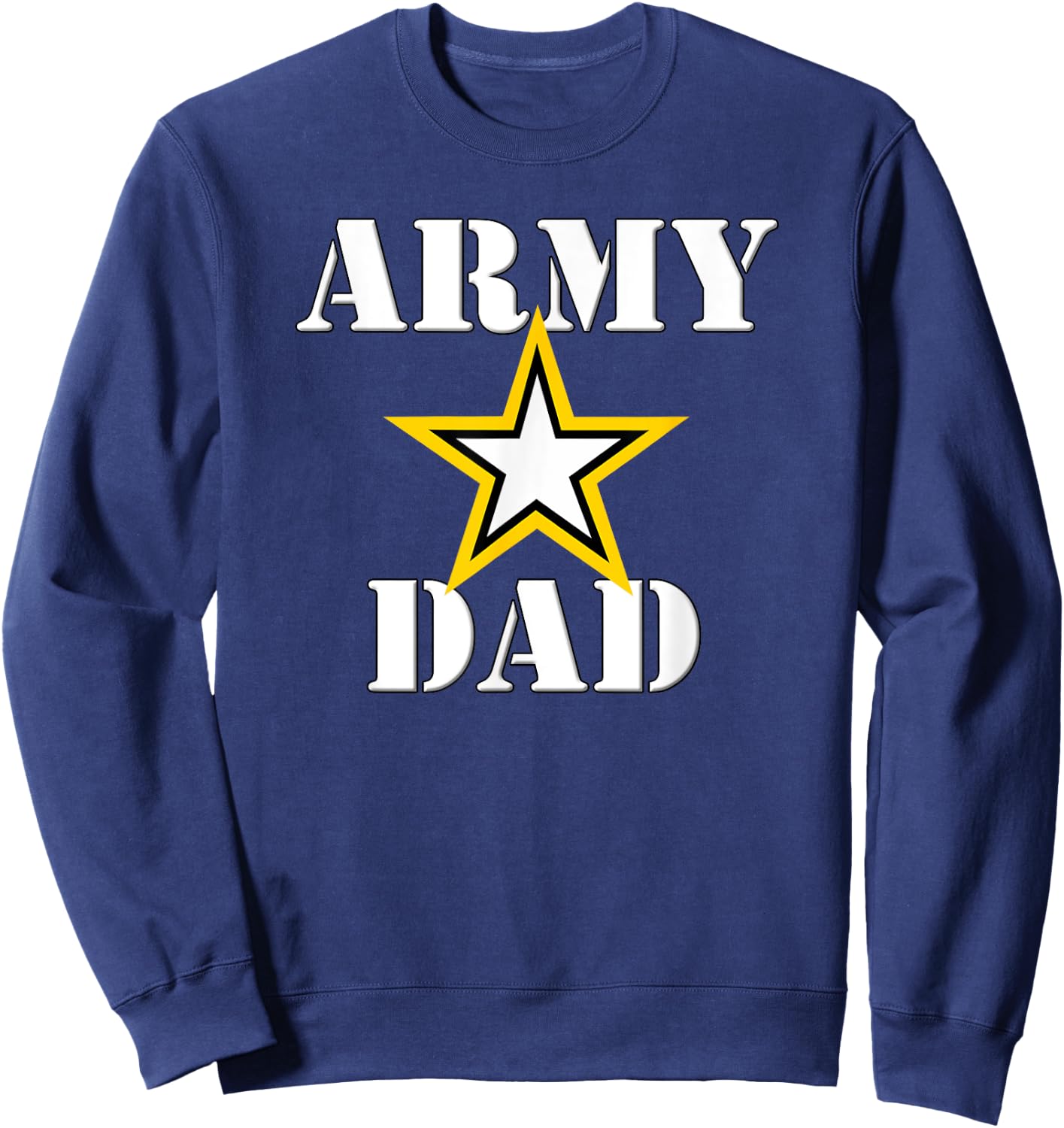 Army Dad - My Son or Daughter is a future U.S. veteran Sweatshirt - Sweatshirt | Navy