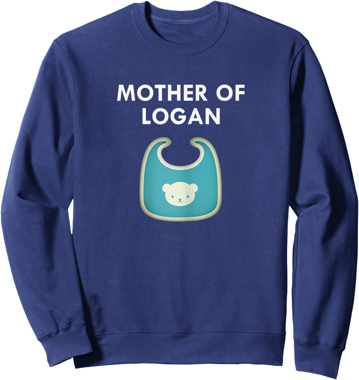 Mother Baby Logan Newborn Boy Individual T Shirt Sweatshirt - Sweatshirt | Navy