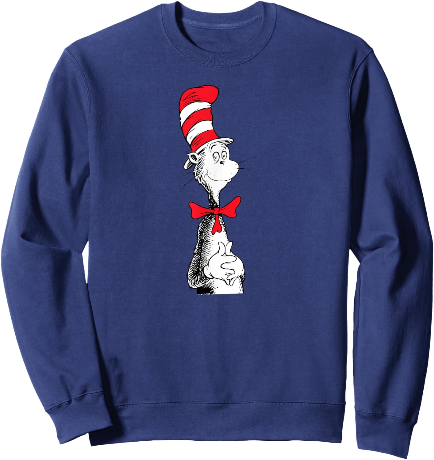 Dr. Seuss The Cat in the Hat Sweatshirt - Sweatshirt | Navy