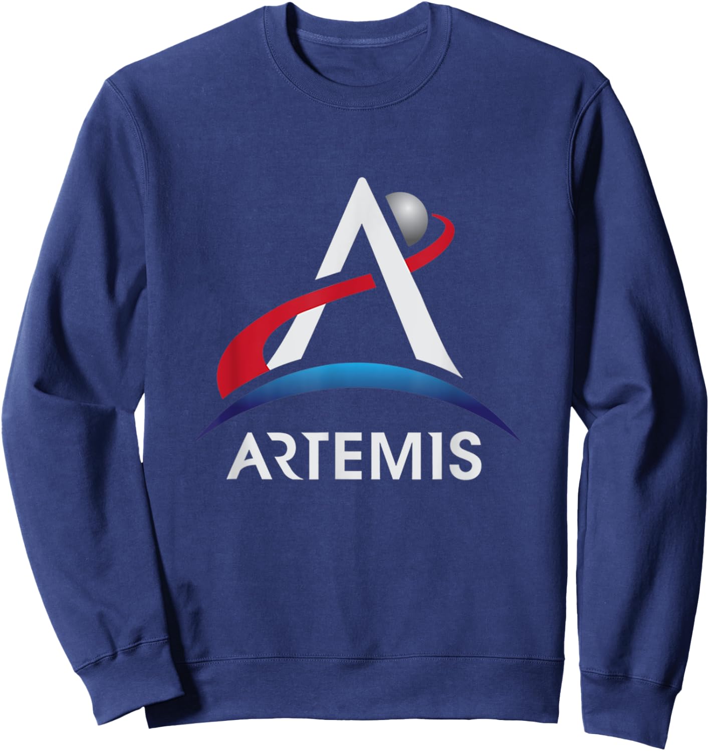 NASA Artemis Program Logo Official LT We Are Going Moon 2024 Sweatshirt - Sweatshirt | Navy