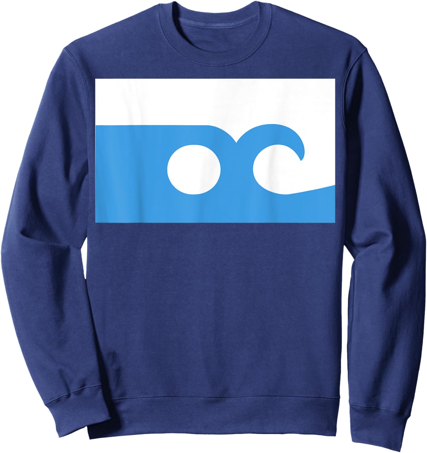 Flag of Ocean City Maryland T Shirt Sweatshirt - Sweatshirt | Navy