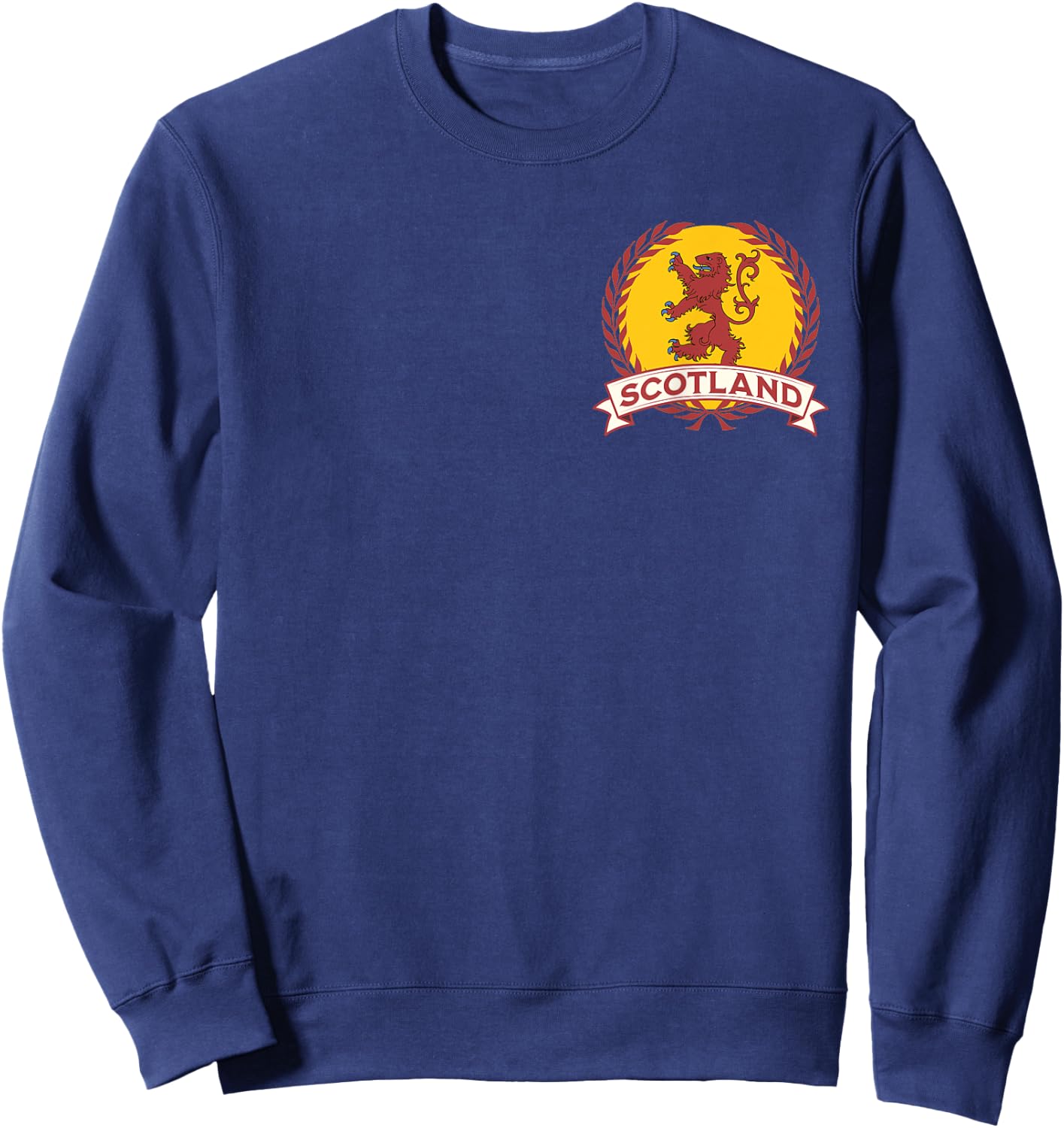 Kingdom of Scotland Heraldry Scottish Lion Sweatshirt - Sweatshirt | Navy