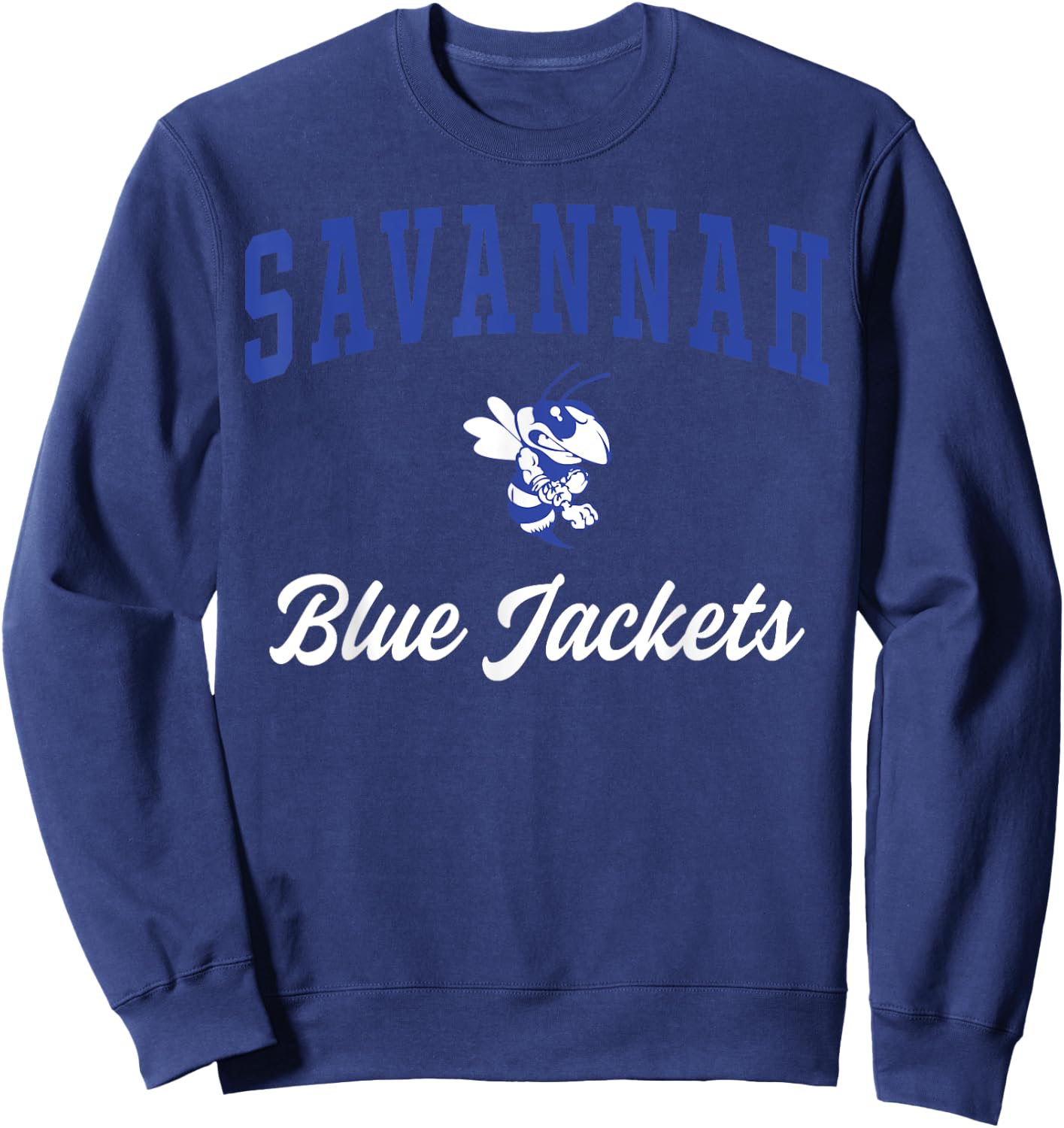 Savannah High School Blue Jackets C3 Sweatshirt - Sweatshirt | Navy