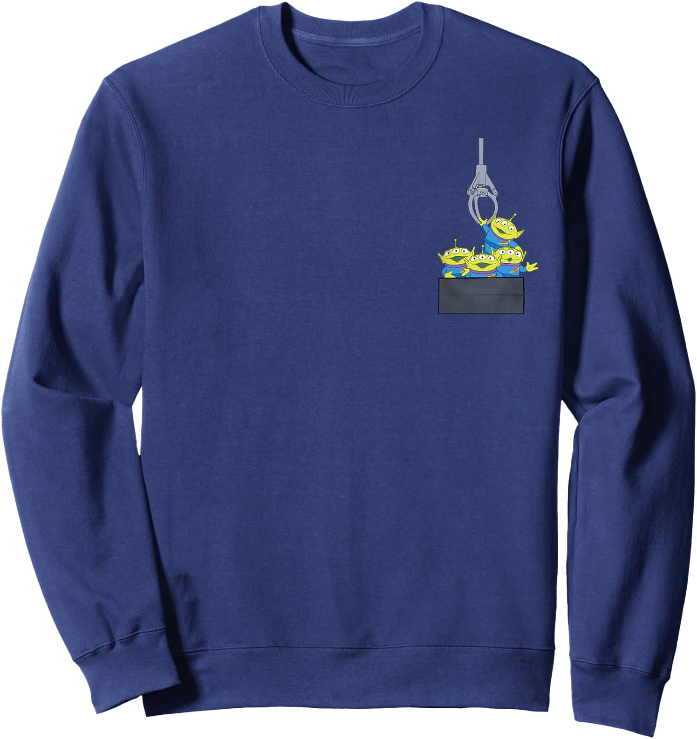 Disney Pixar Toy Story Aliens Claw Machine Pocket Sweatshirt - Sweatshirt | Navy