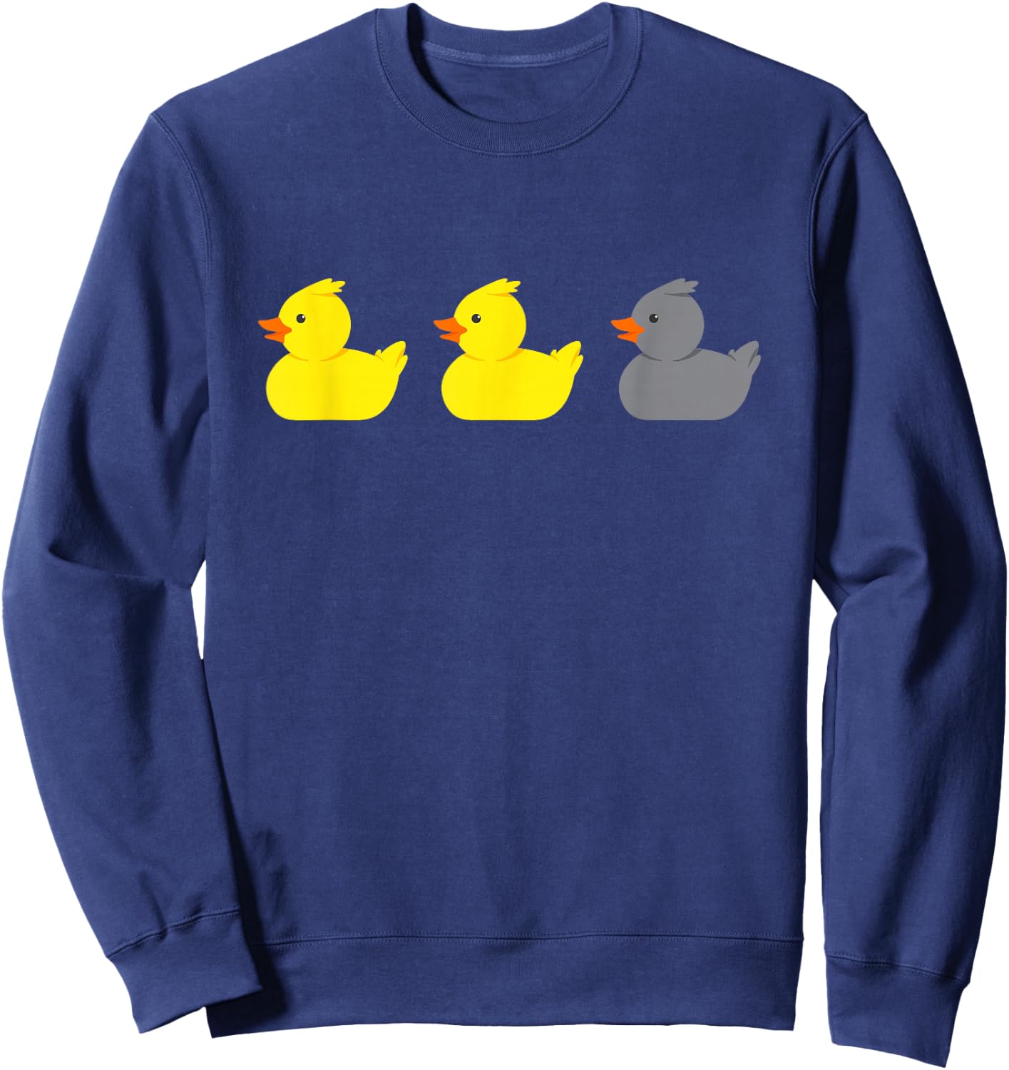Duck Duck Grey Duck Funny Minnesota Sweatshirt - Sweatshirt | Navy