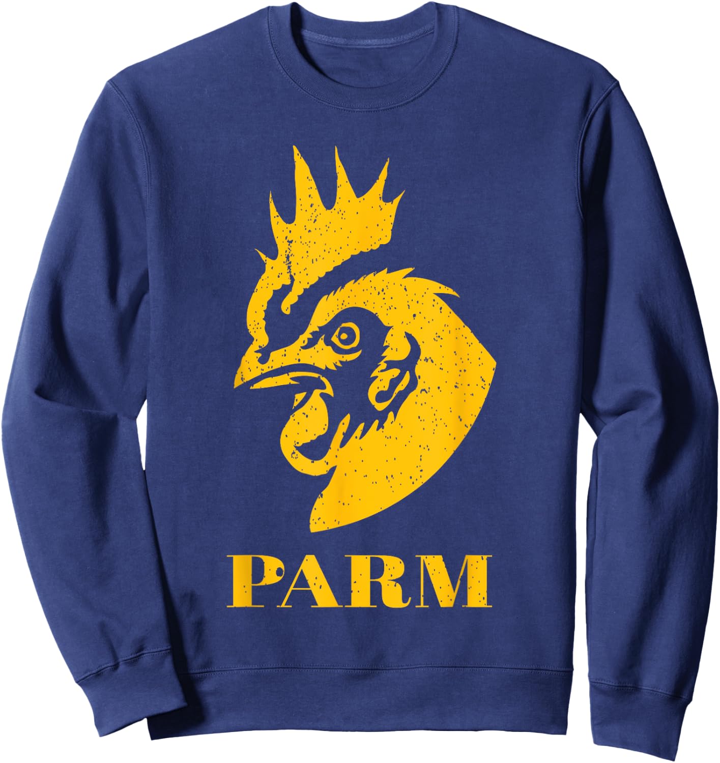 Chicken Parm Meat Lovers Funny Farm Gifts Carnivore Sweatshirt - Sweatshirt | Navy