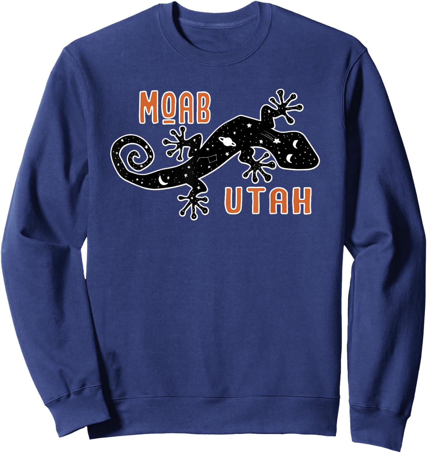MOAB UTAH T Shirt women boys girls tourist gift Sweatshirt - Sweatshirt | Navy