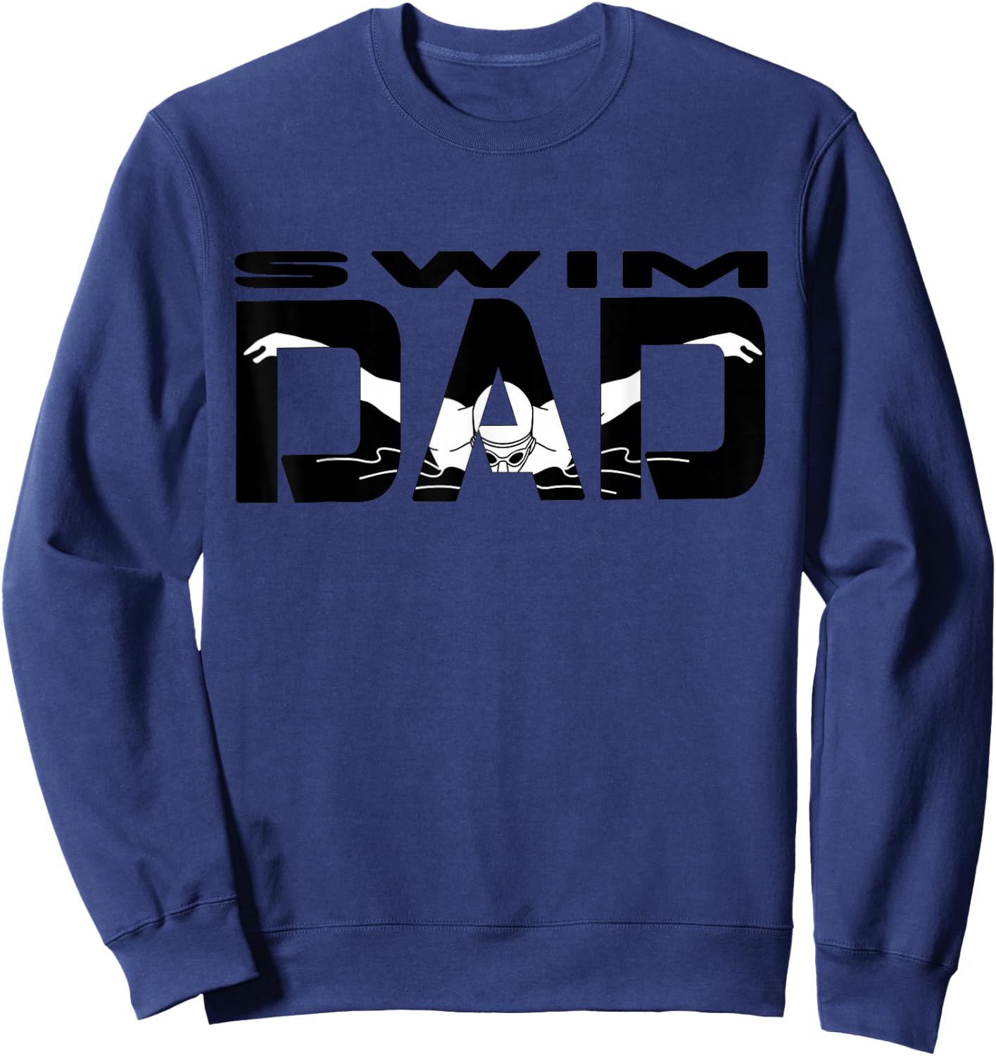 Shirt Championship Competition Swimmer Swim Swimming Pool Sweatshirt - Sweatshirt | Navy