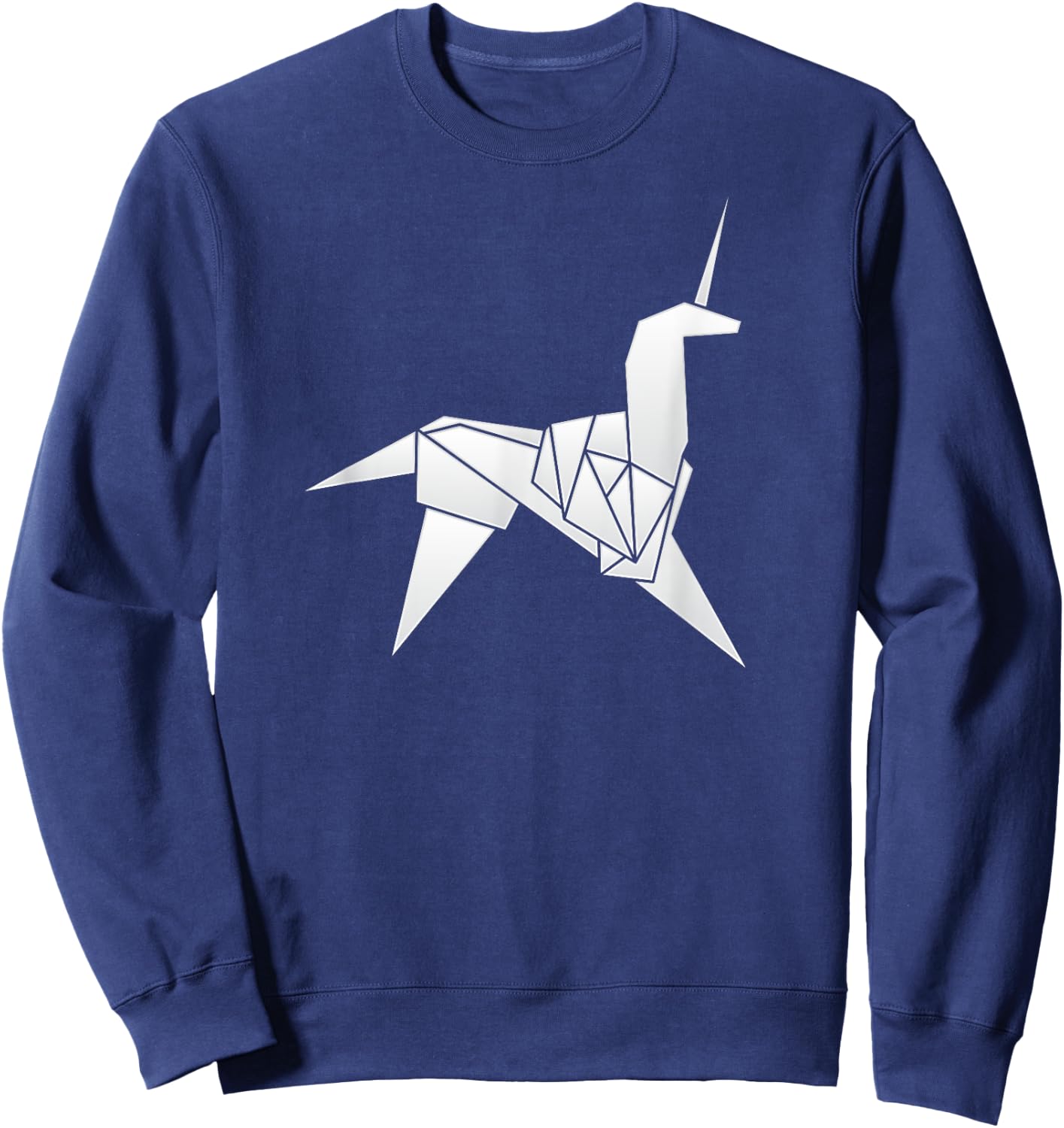 Origami Unicorn Sweatshirt - Sweatshirt | Navy